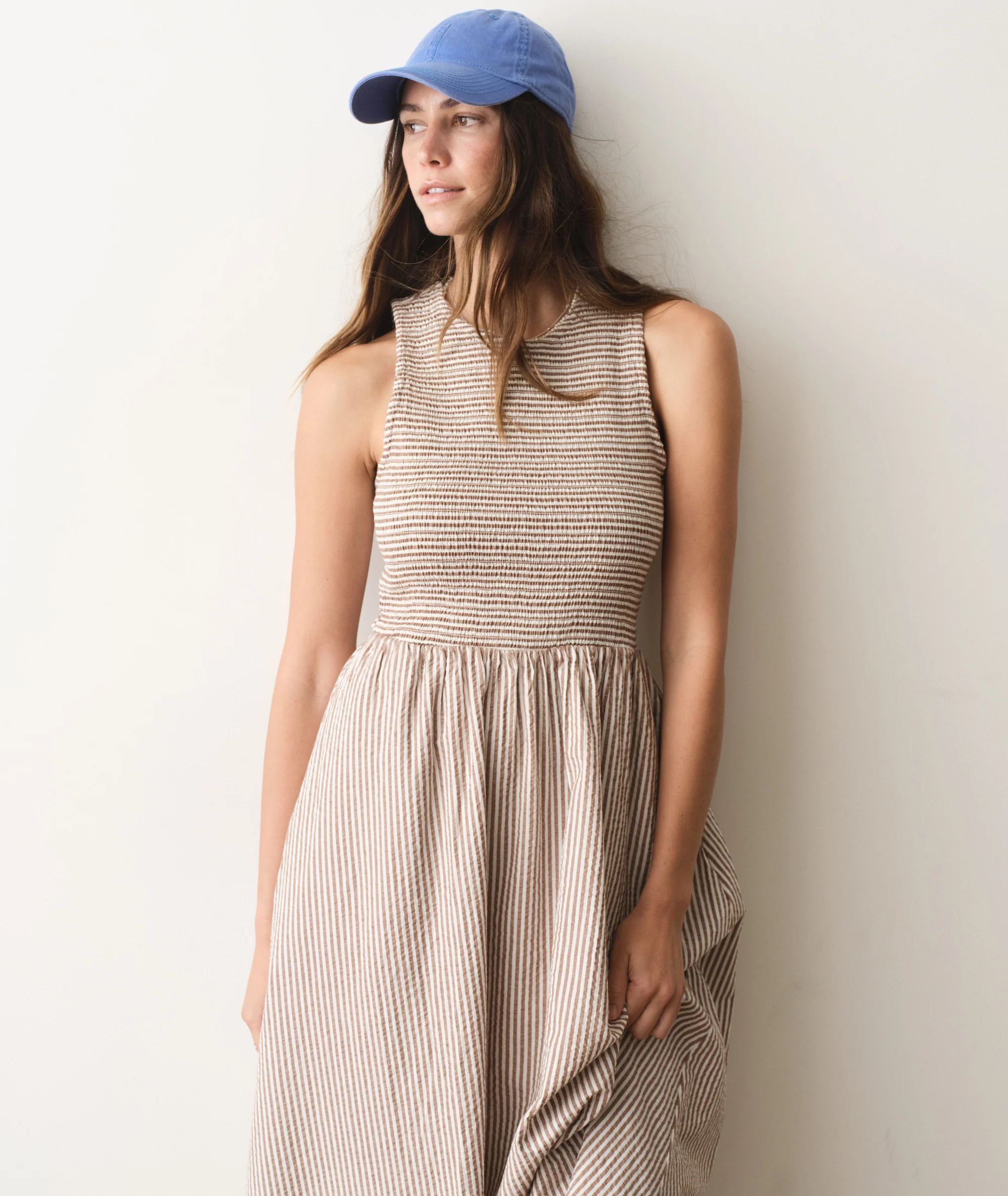 Darcy Seersucker Maxi Dress - Image 5