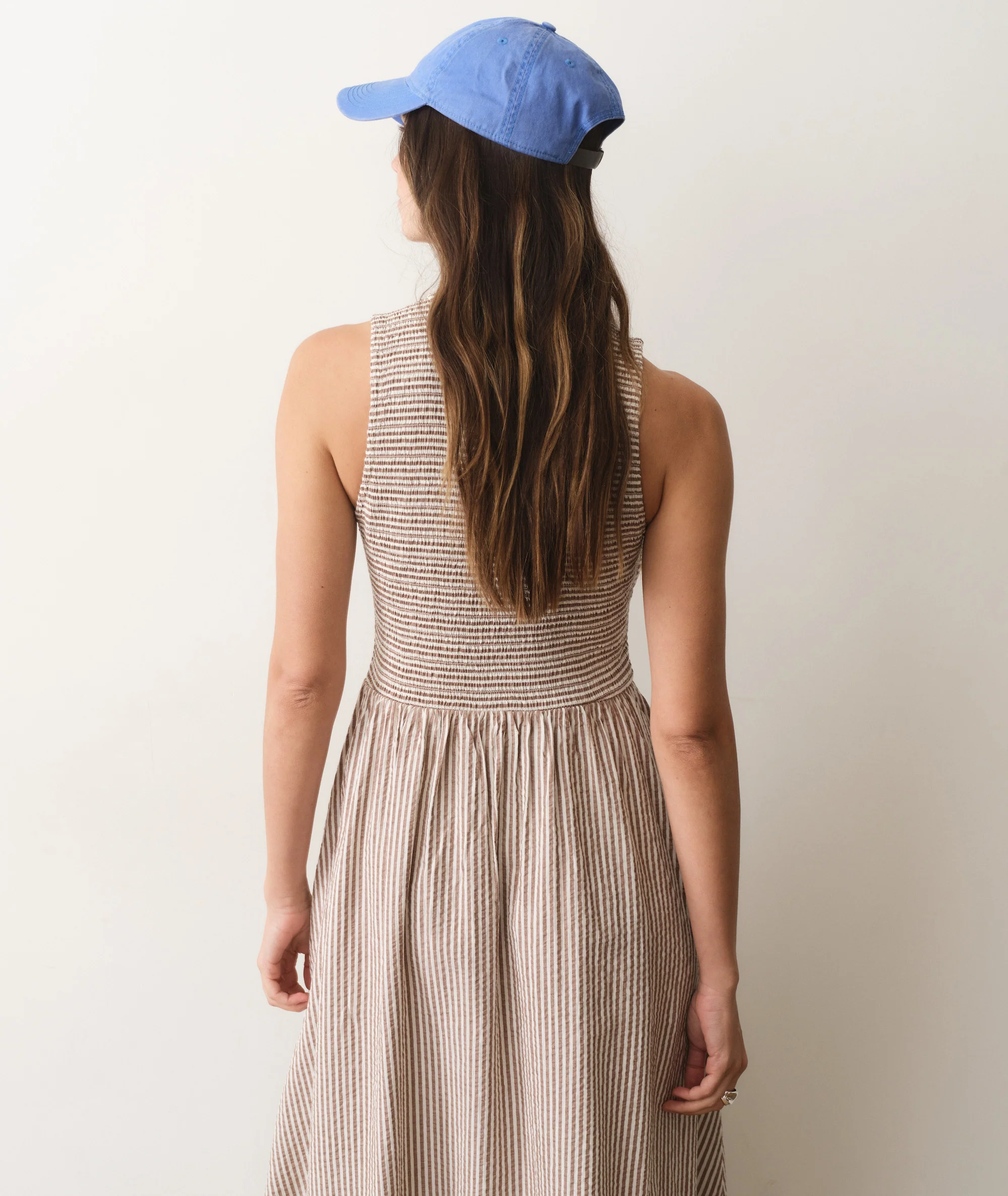 Darcy Seersucker Maxi Dress - Image 6