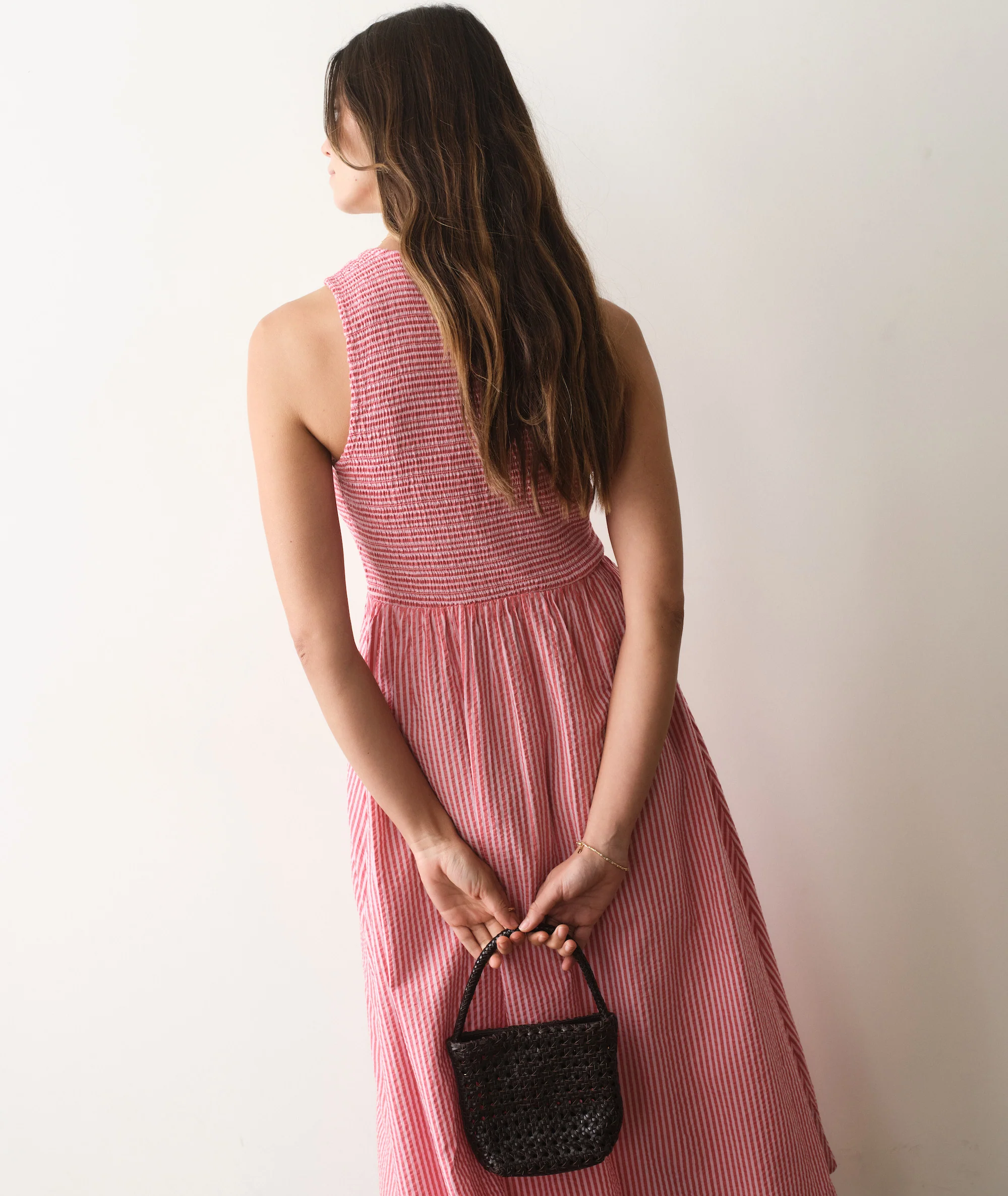 Darcy Seersucker Maxi Dress - Image 6