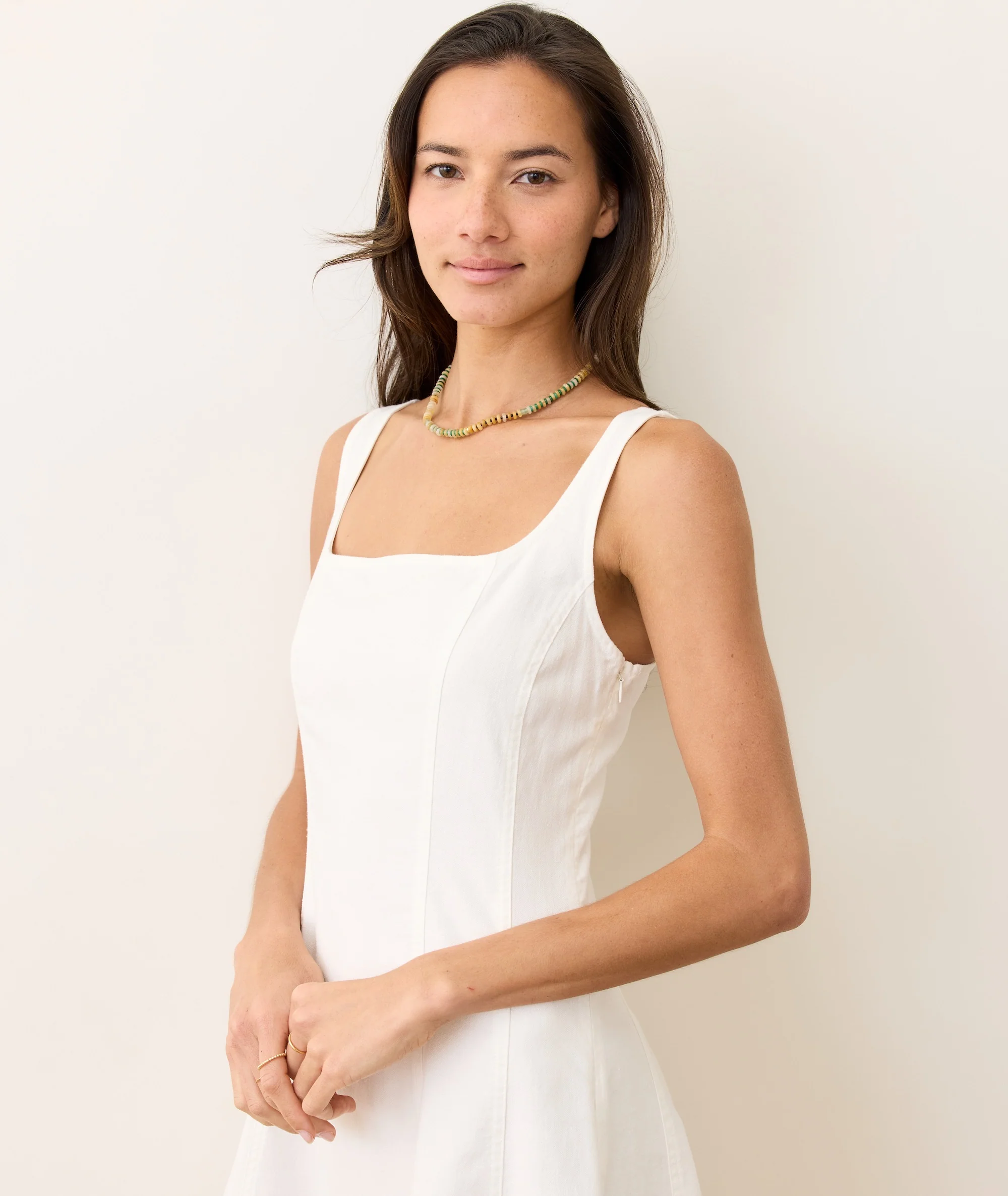 Denisse Hemp Mini Dress - Image 3