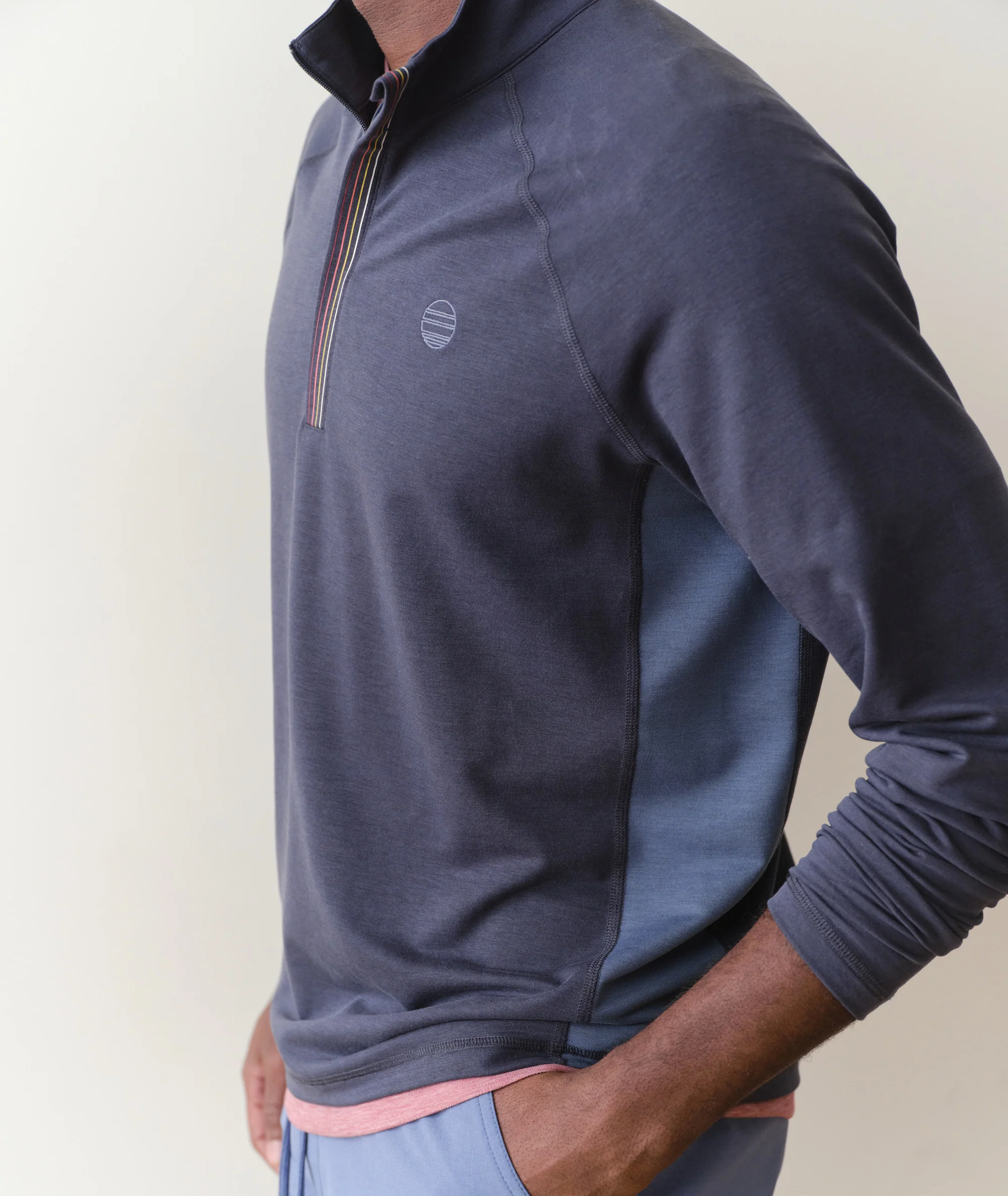 Double Knit Active Quarter Zip - Image 5
