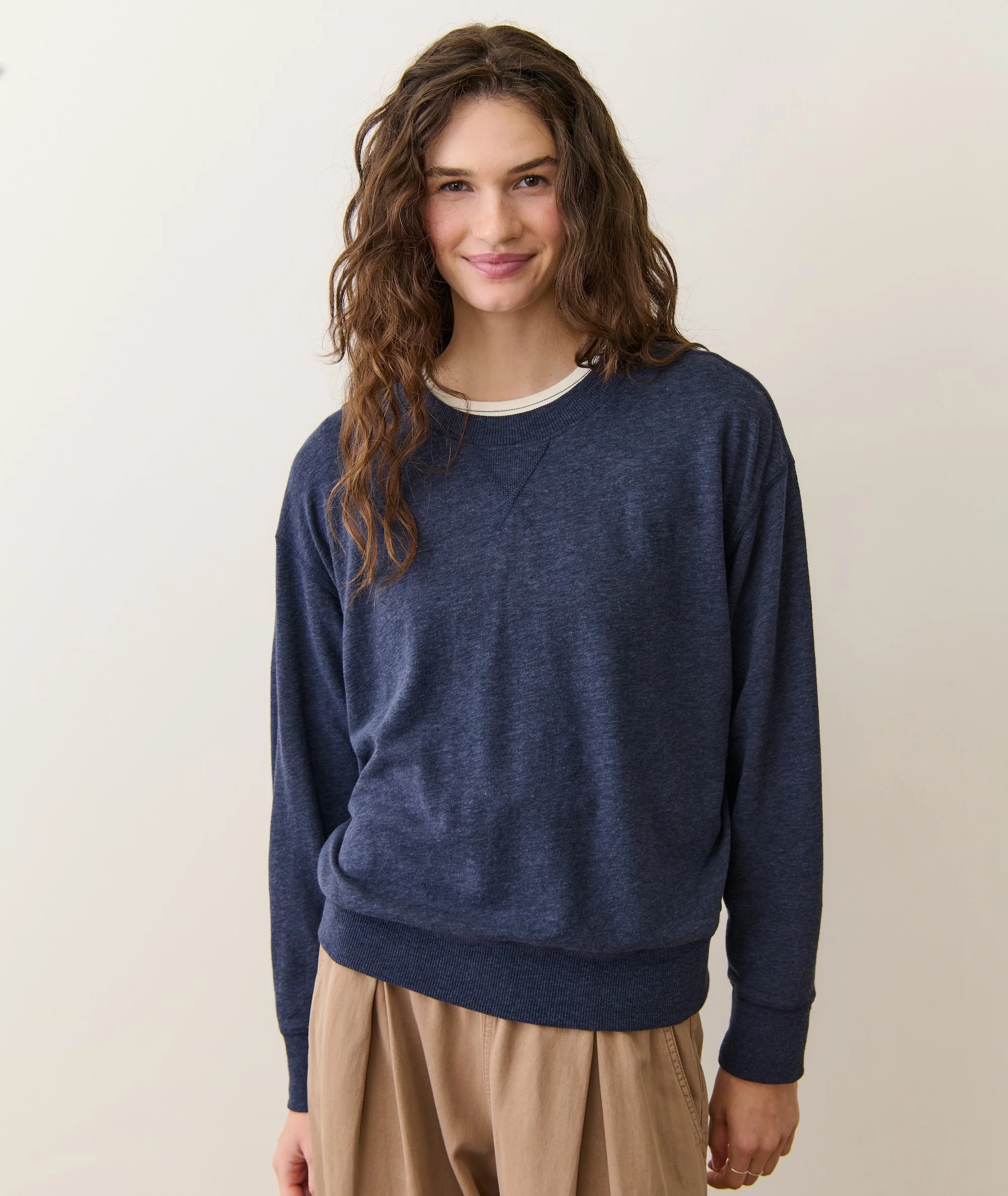 Double Knit Oversized Crew - Image 2