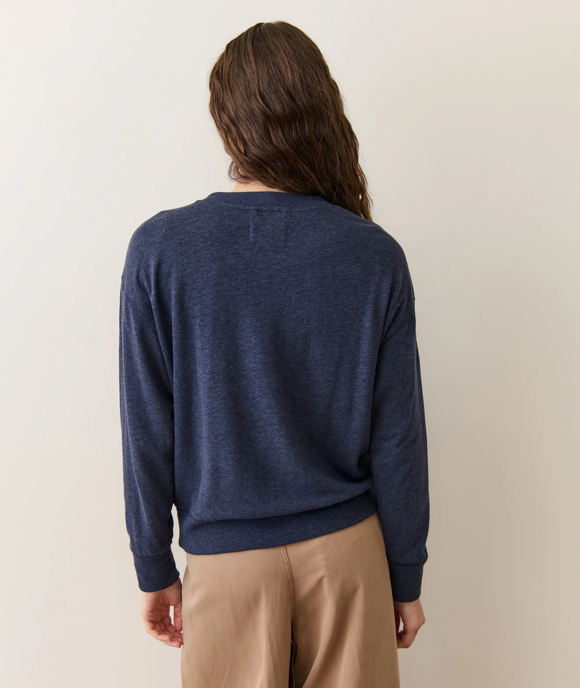 Double Knit Oversized Crew - Image 6