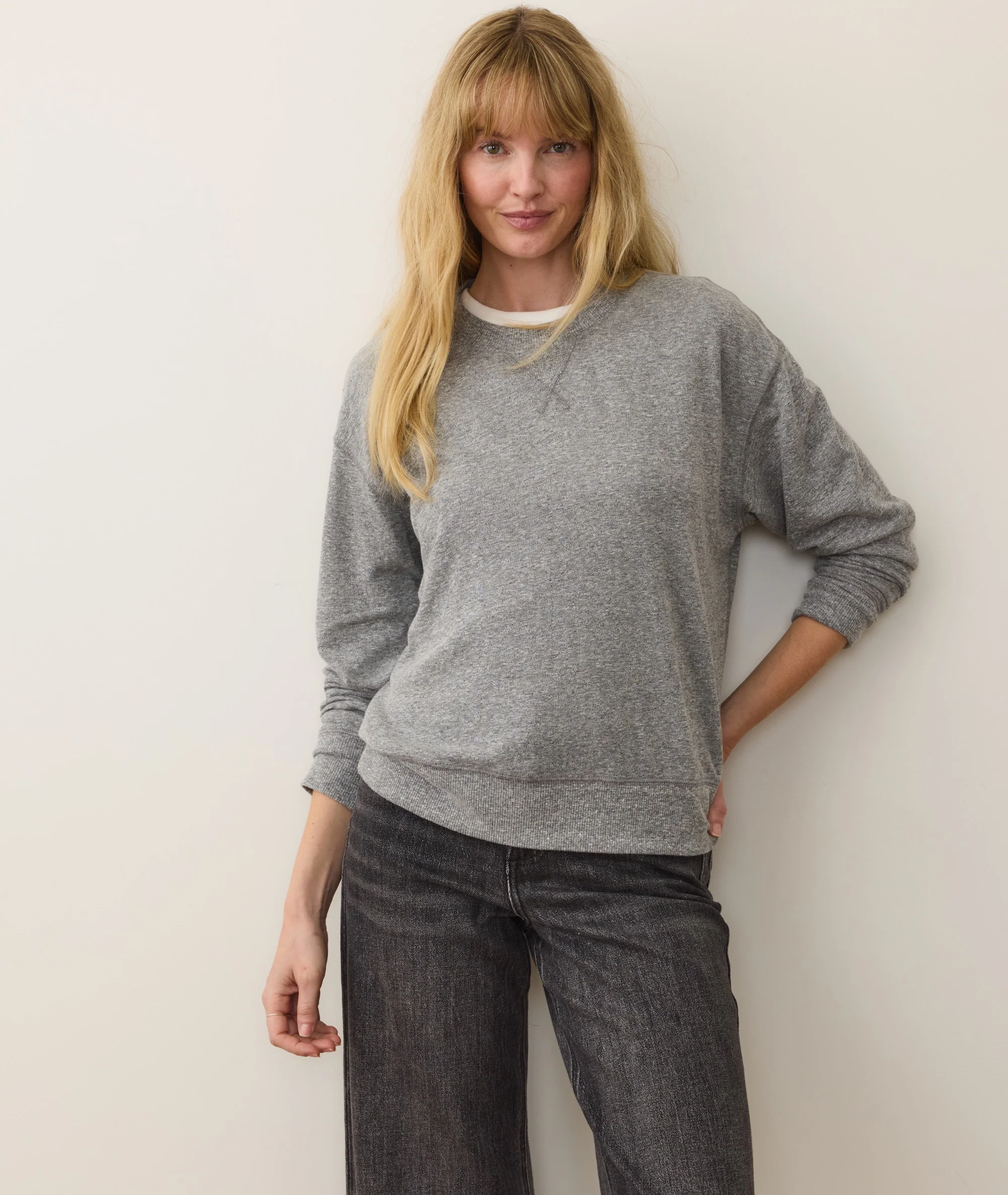 Double Knit Oversized Crew - Image 3