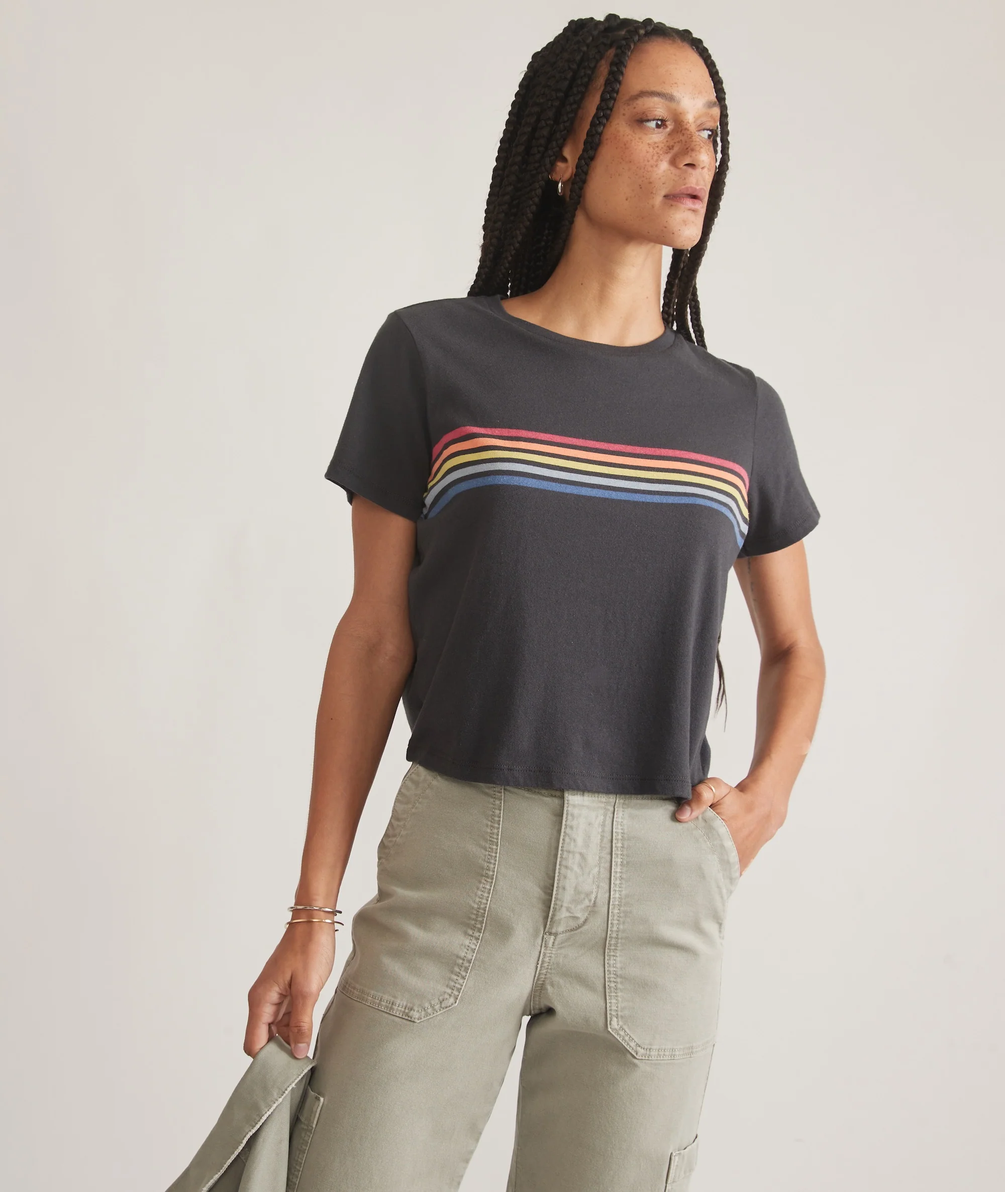Easy Crop Graphic Tee - Image 3