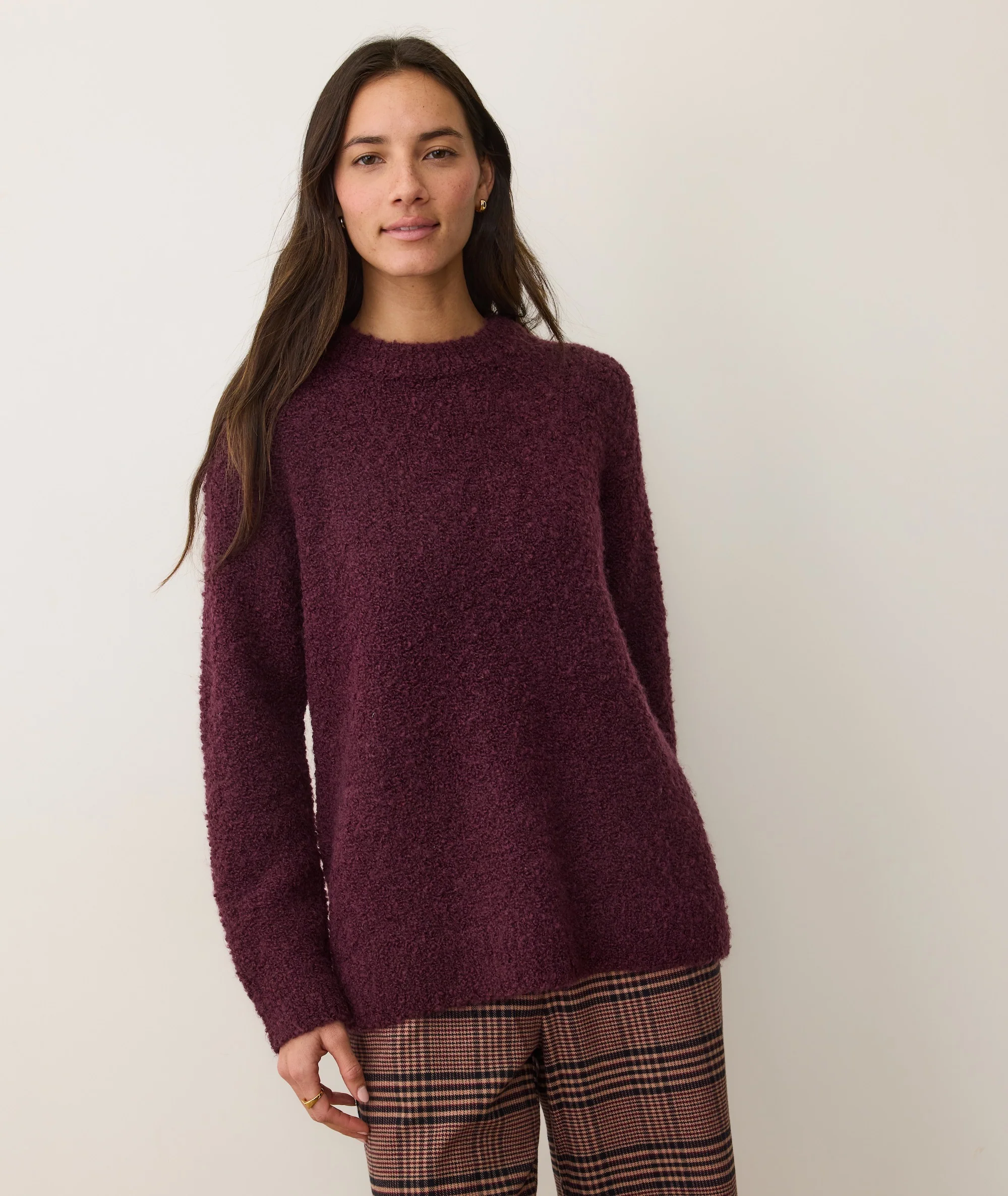 Elena Bouclé Oversized Sweater - Image 4