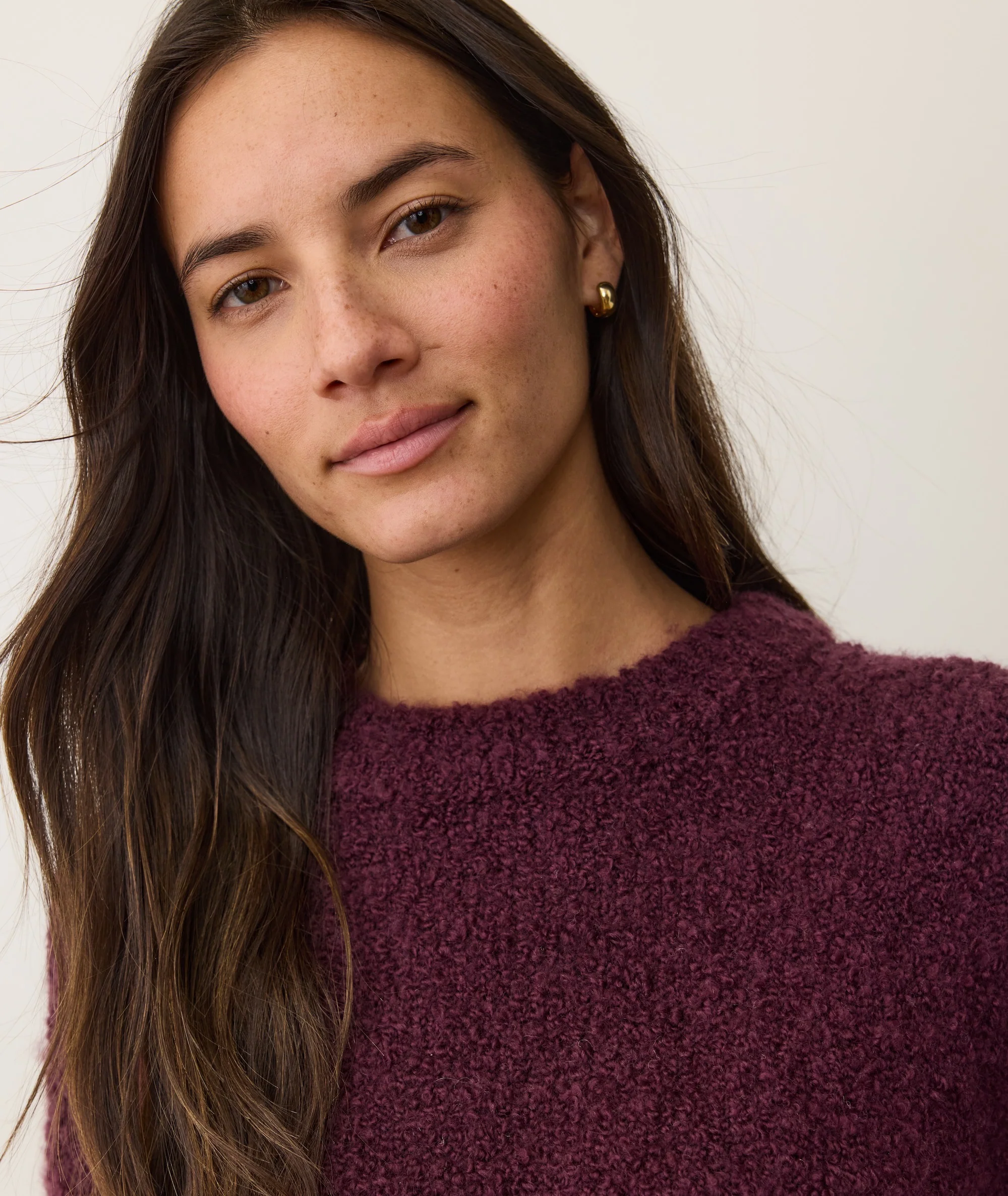 Elena Bouclé Oversized Sweater - Image 5