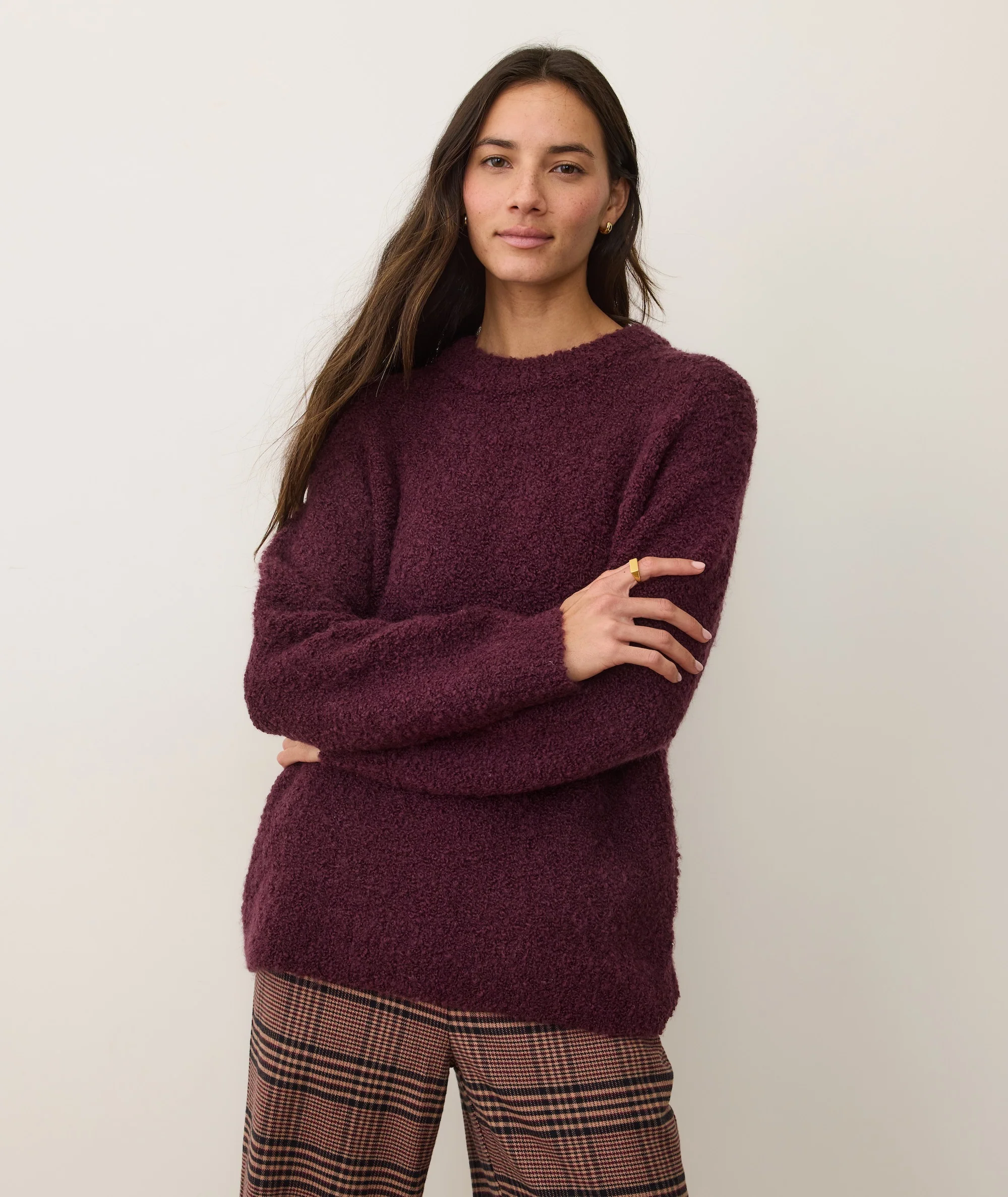 Elena Bouclé Oversized Sweater - Image 6