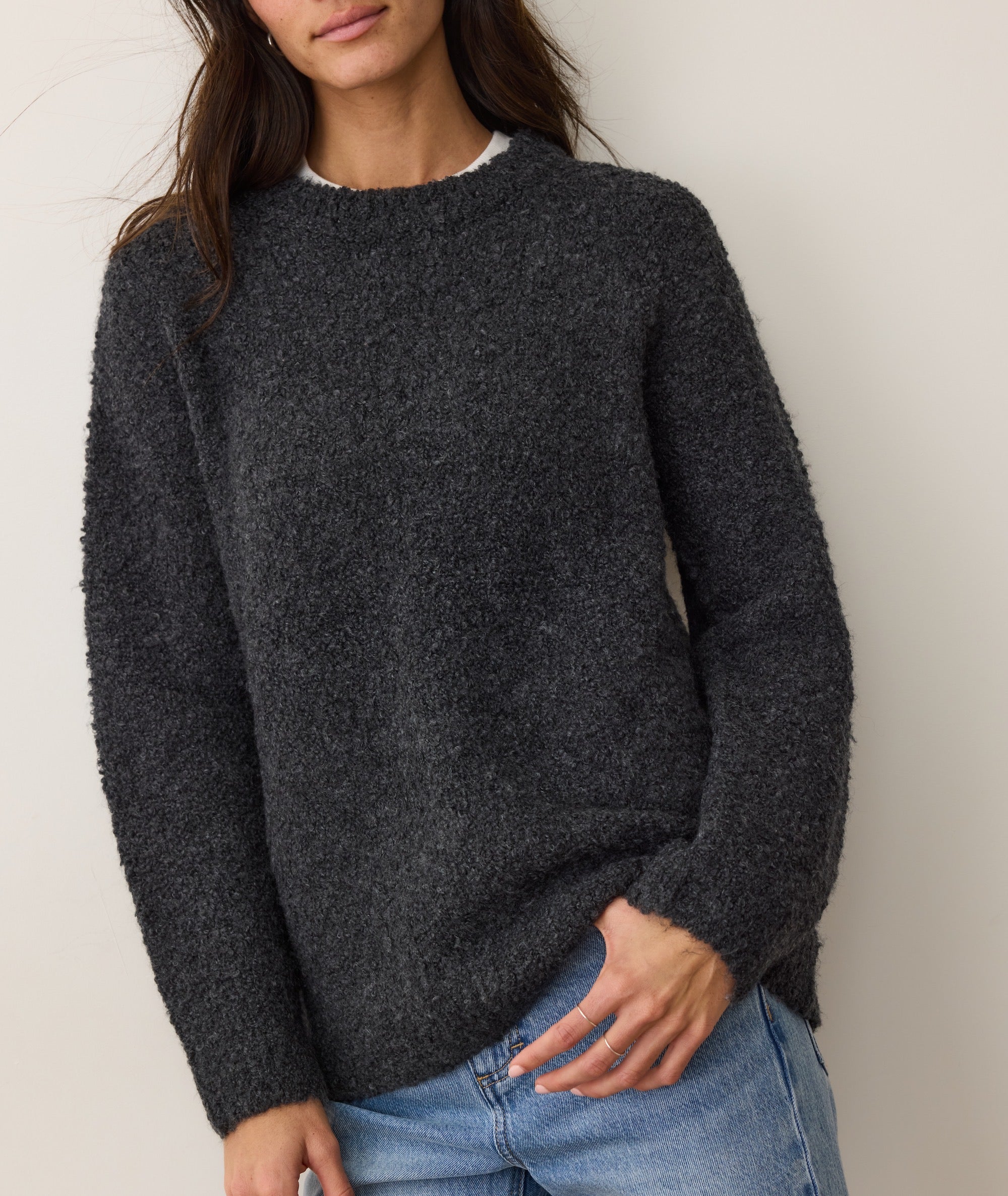 Elena Bouclé Oversized Sweater - Image 5