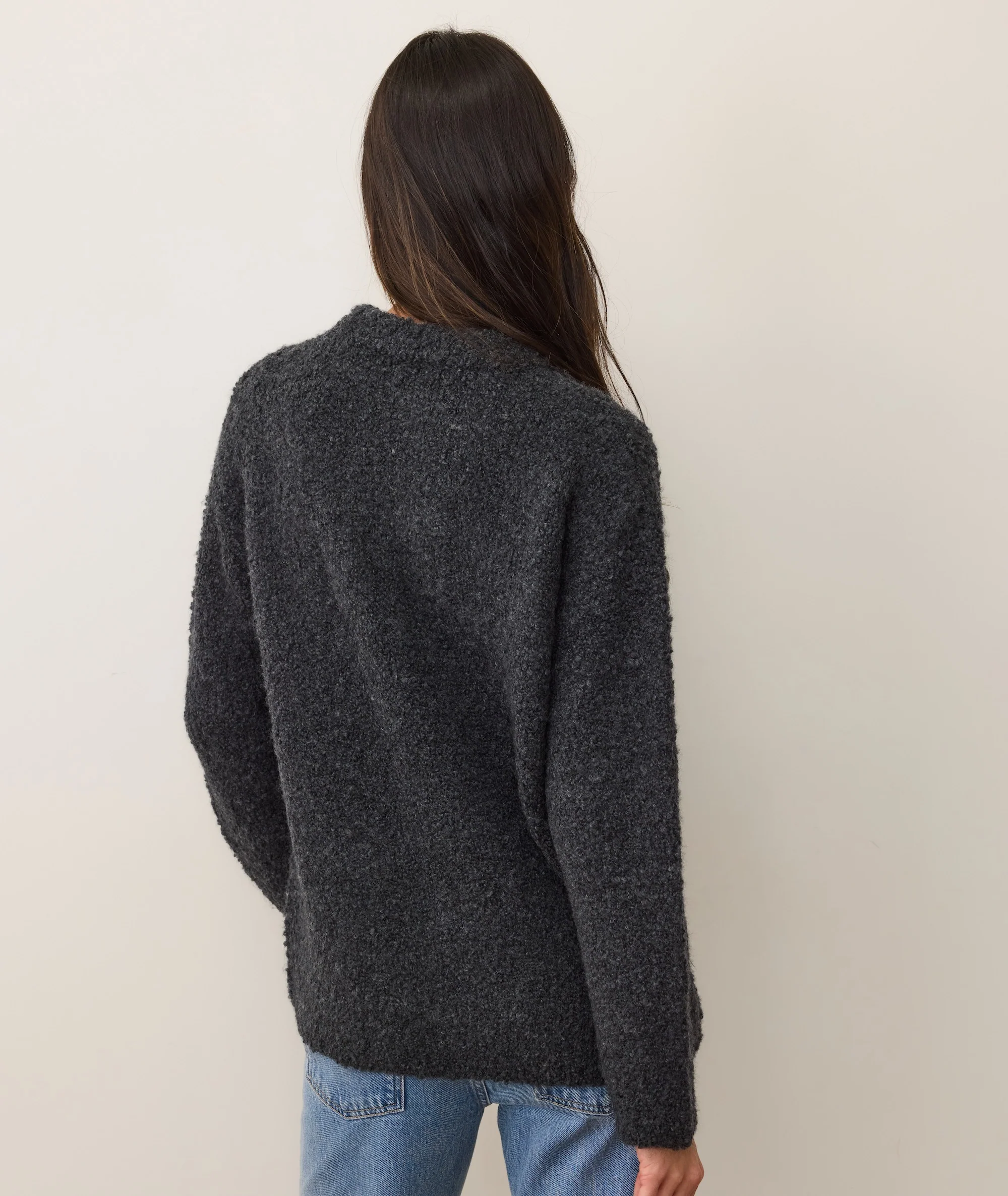 Elena Bouclé Oversized Sweater - Image 6