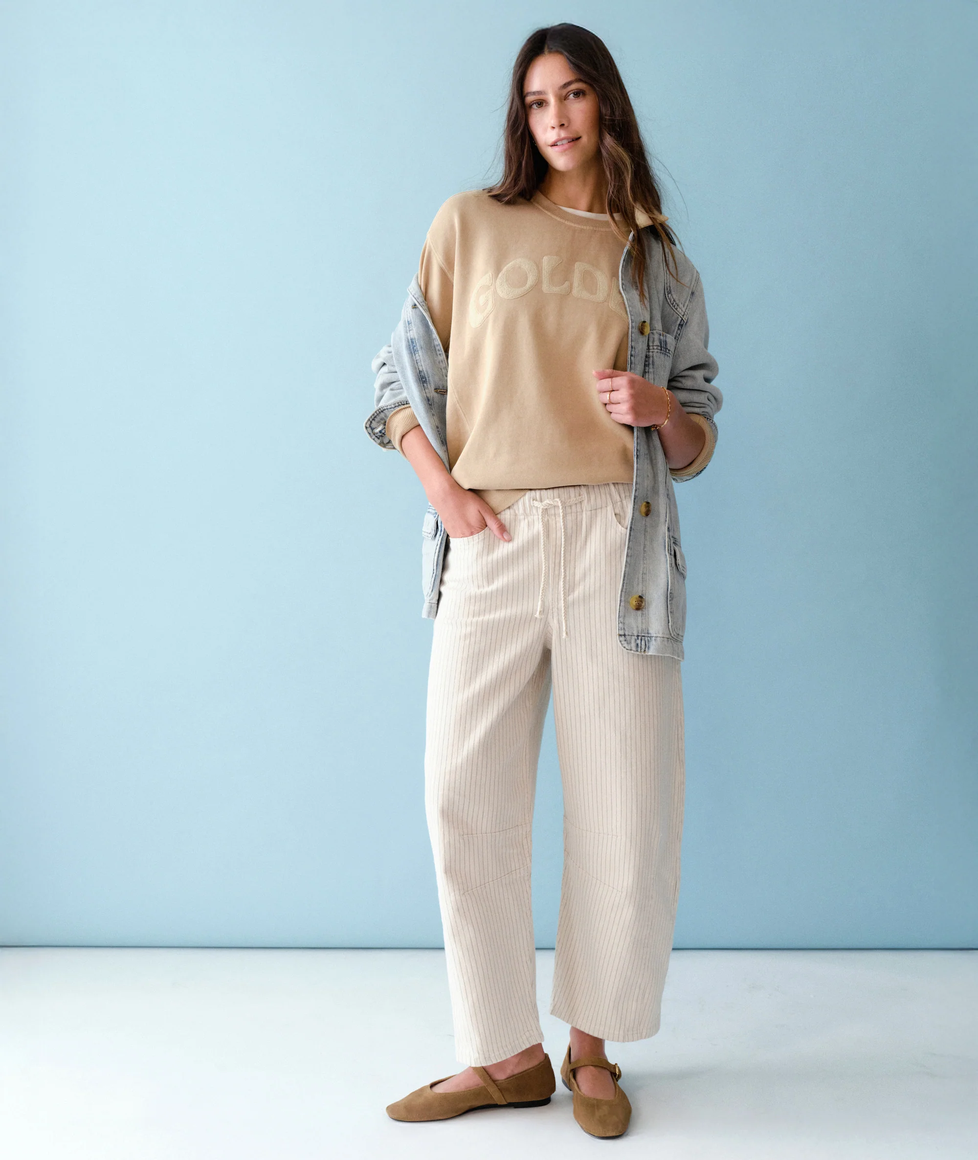 Ella Barrel Leg Pant - Image 8