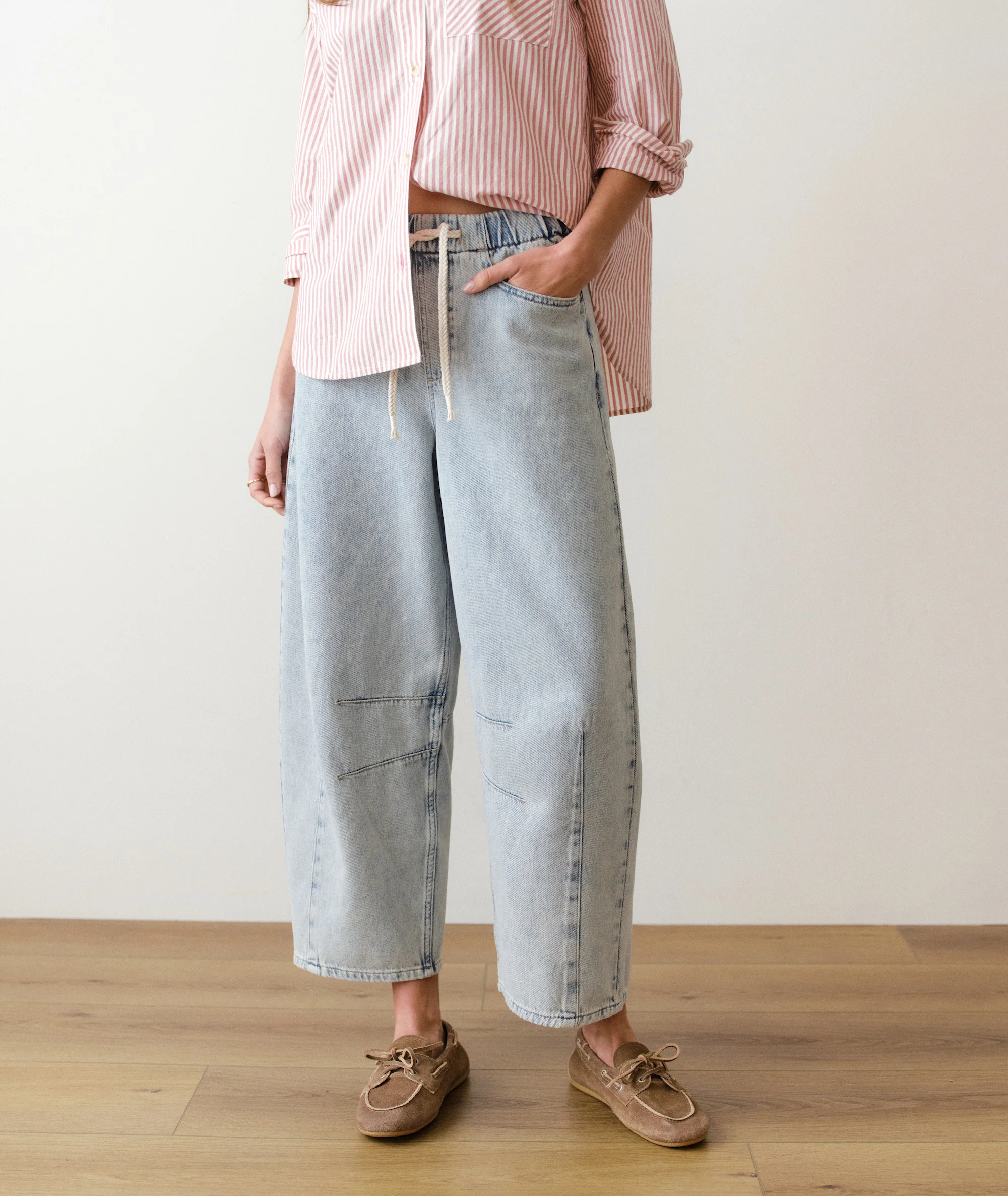 Ella Barrel Leg Pant - Image 4