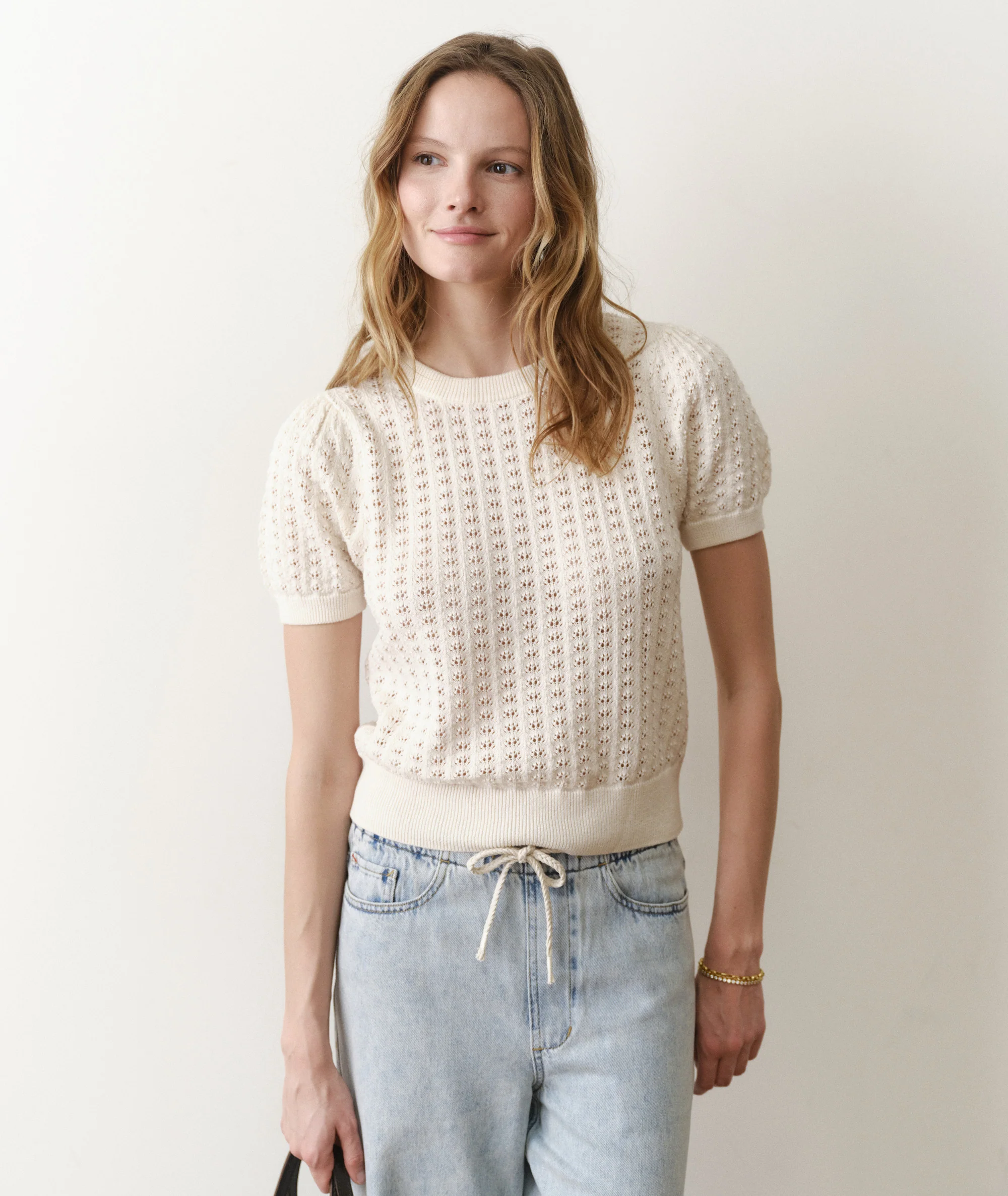 Ellie Puff Sleeve Sweater - Image 3