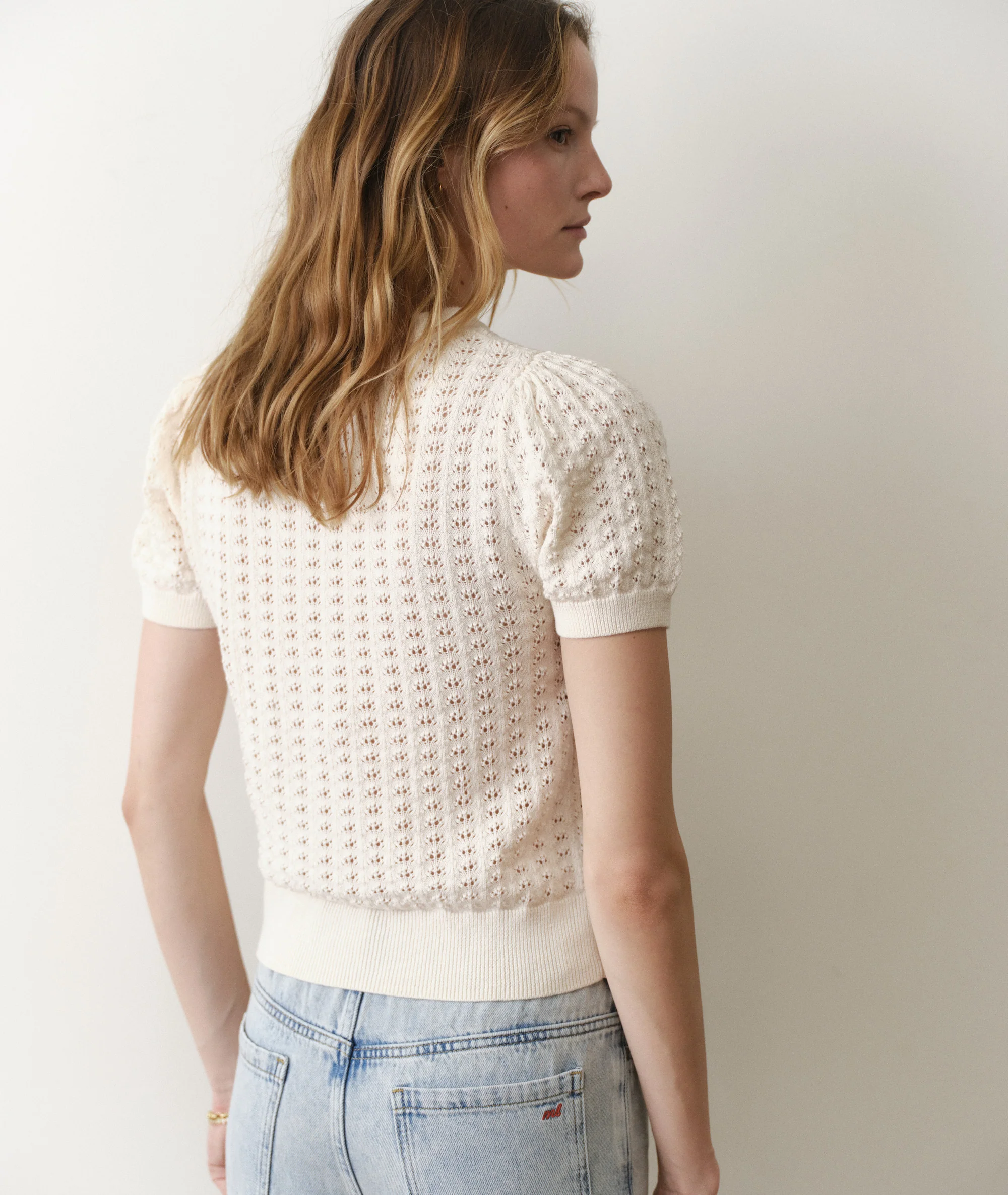 Ellie Puff Sleeve Sweater - Image 6