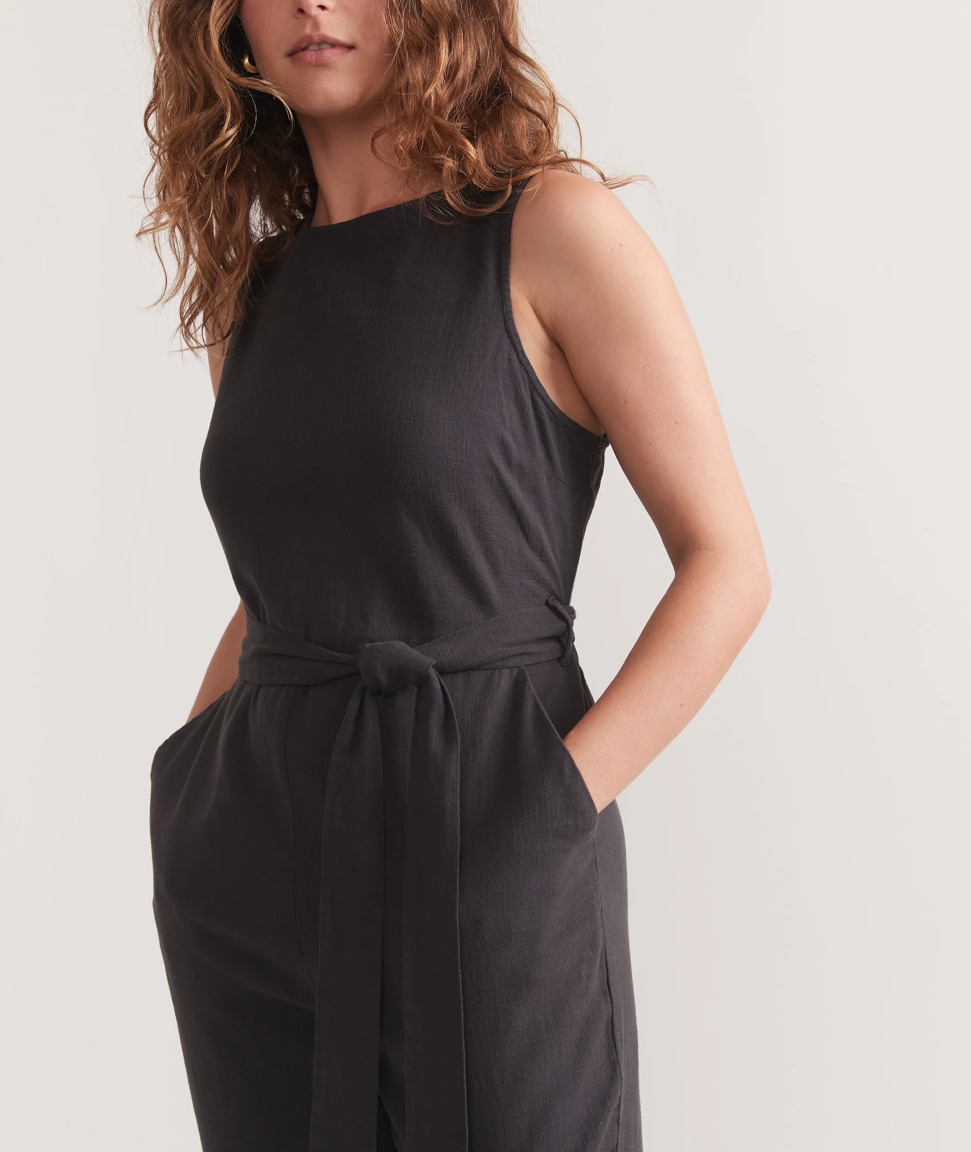 Eloise Belted Jumpsuit - Image 3