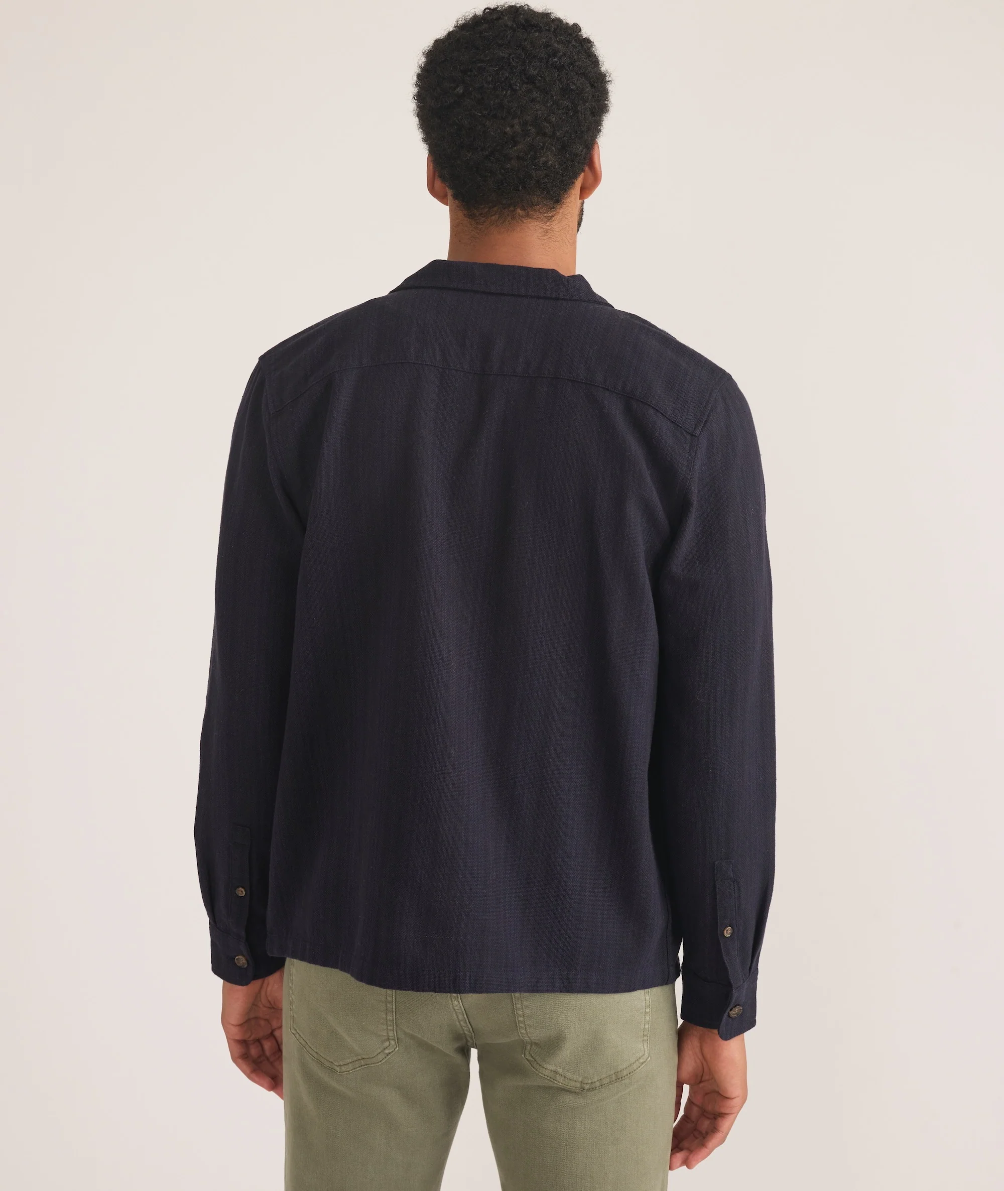 Embroidered Long Sleeve Resort Shirt - Image 6