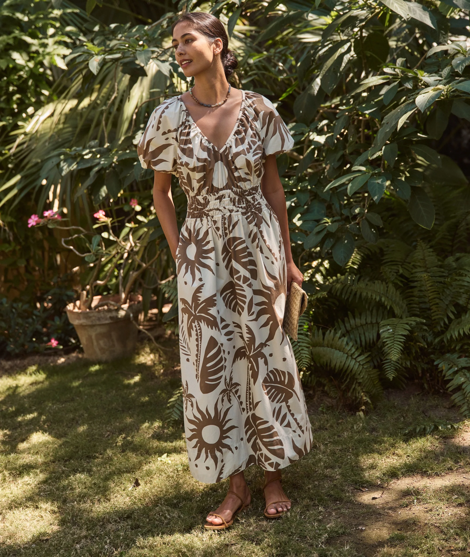 Emery Poplin Midi Dress - Image 4