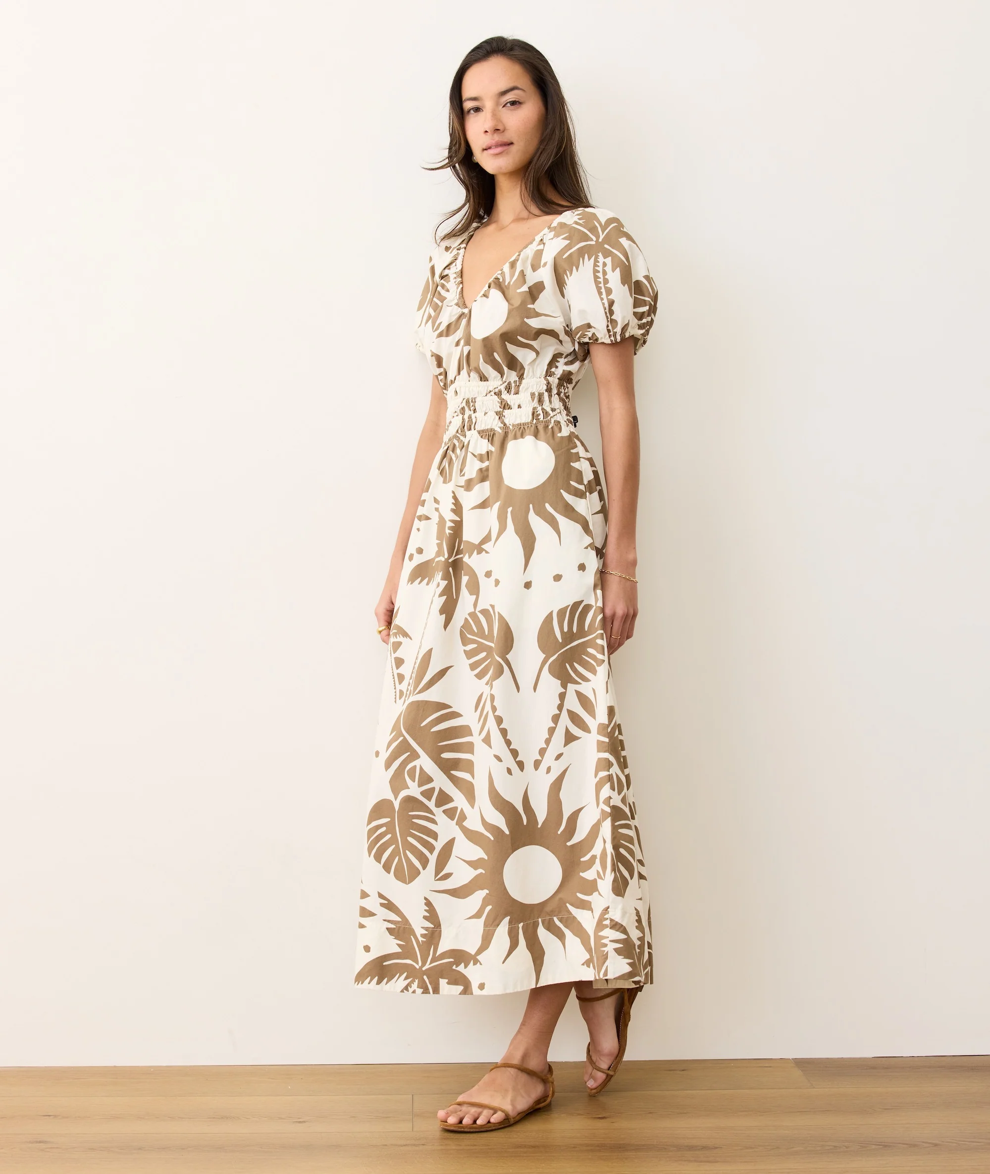 Emery Poplin Midi Dress - Image 7