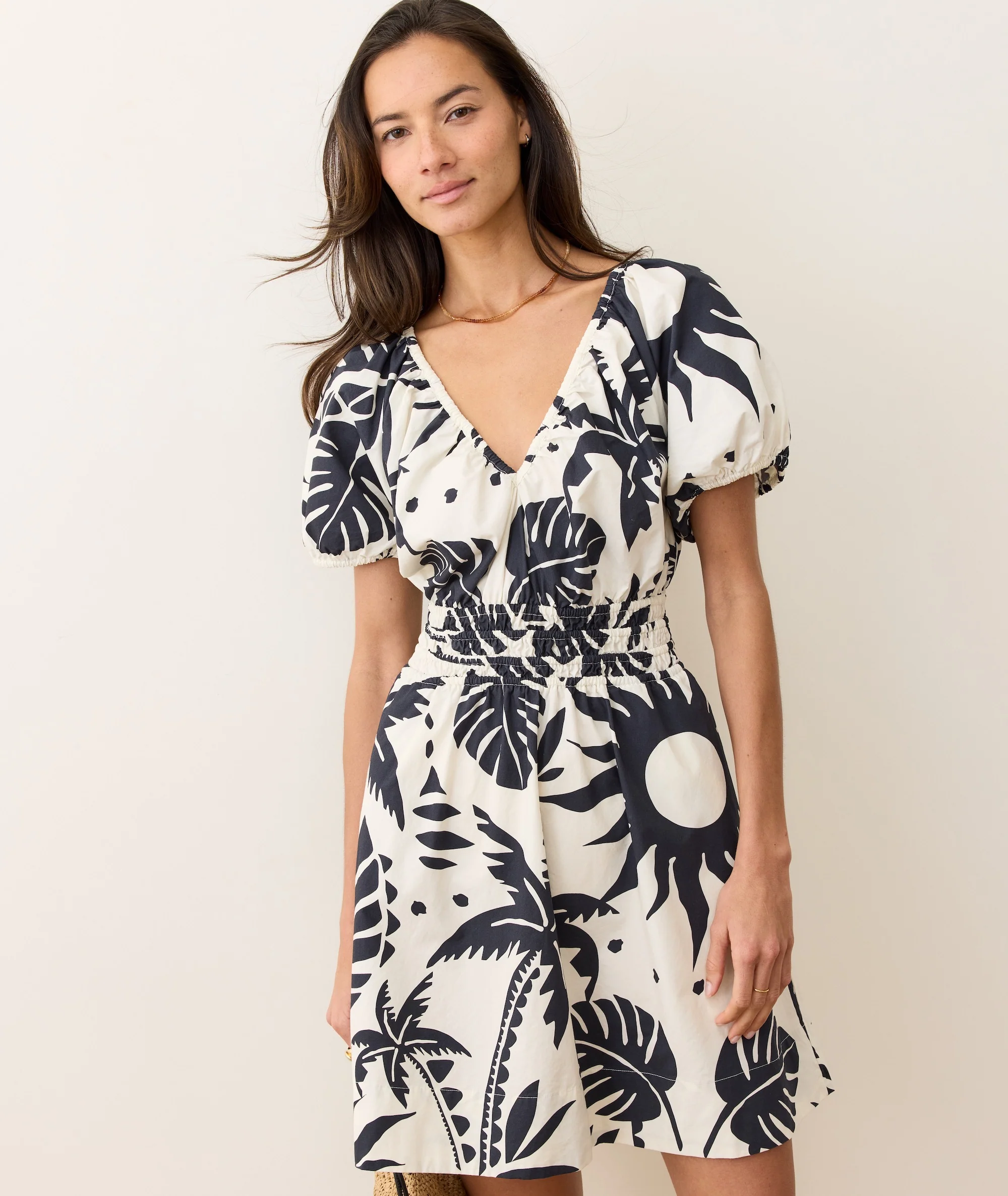 Emery Poplin Mini Dress - Image 2
