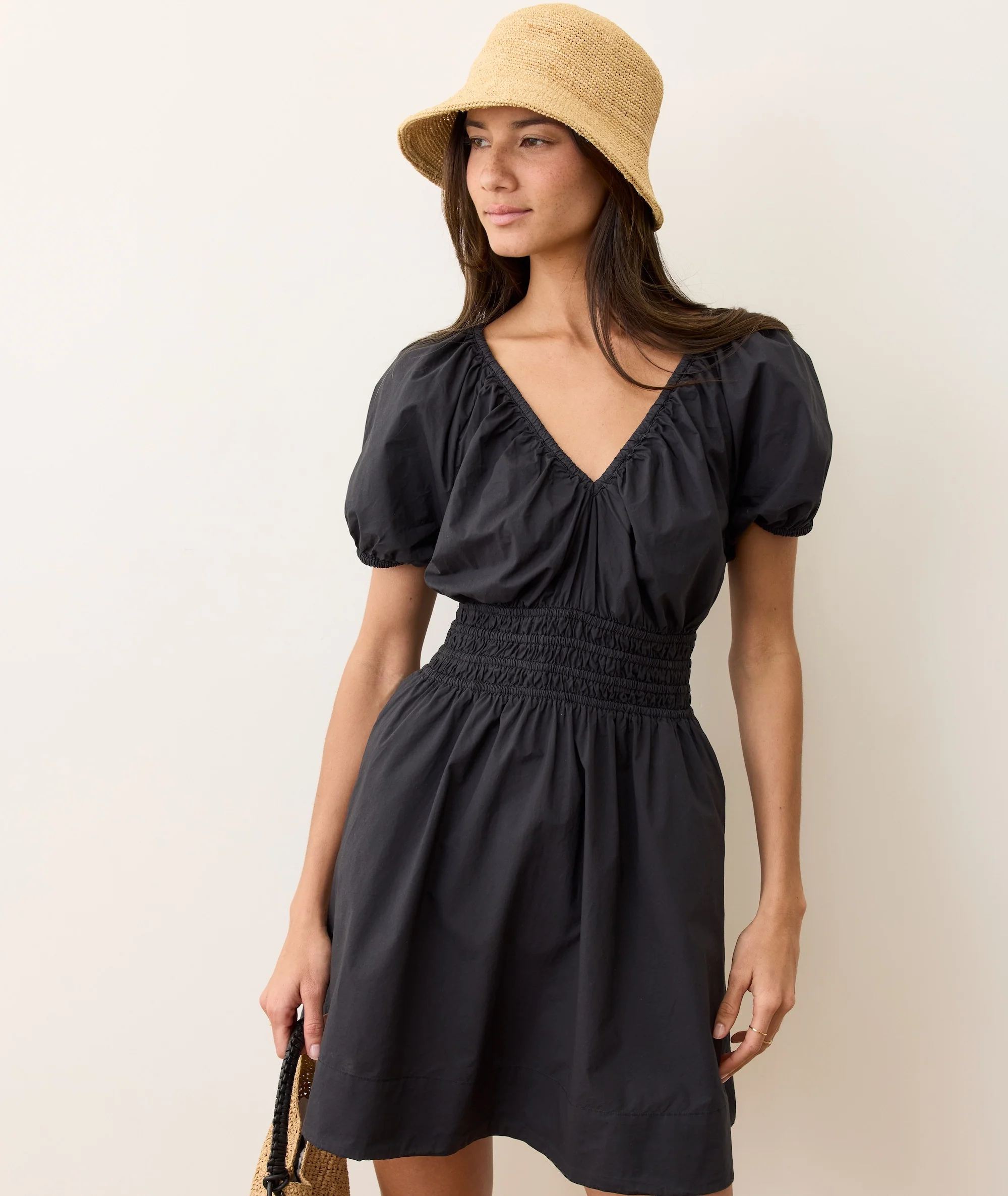 Emery Poplin Mini Dress - Image 2