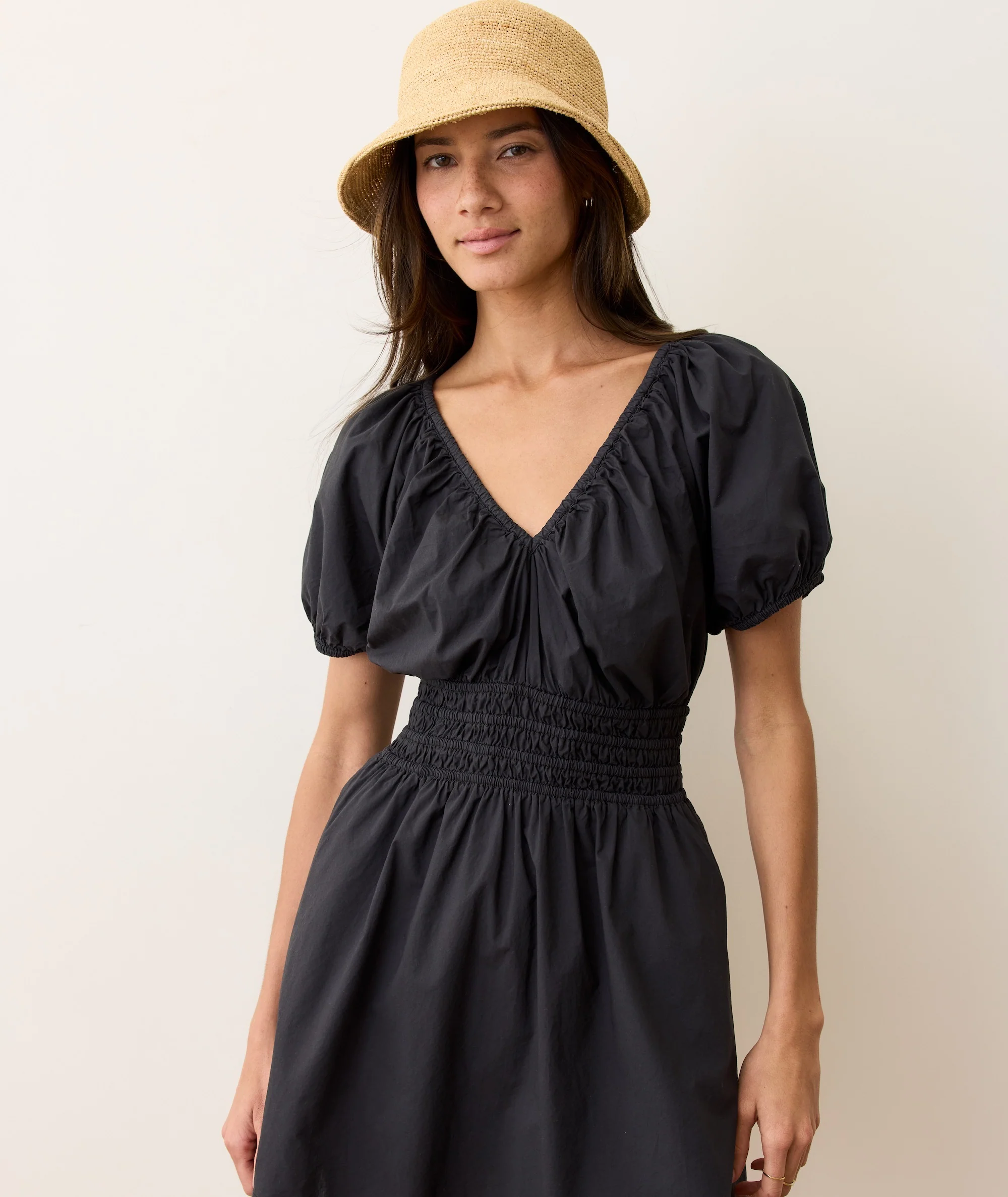 Emery Poplin Mini Dress - Image 3