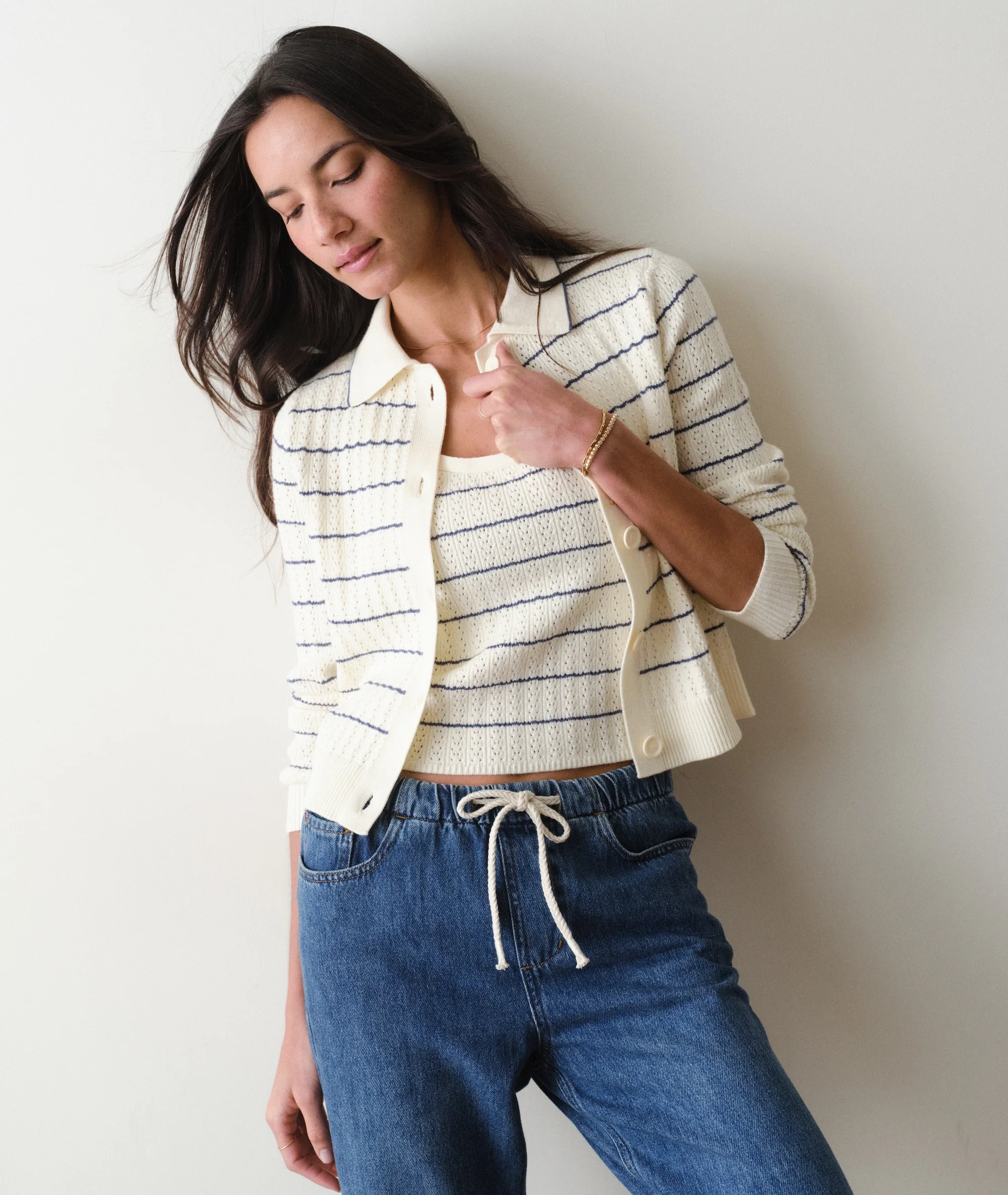 Eva Polo Cardigan - Image 4