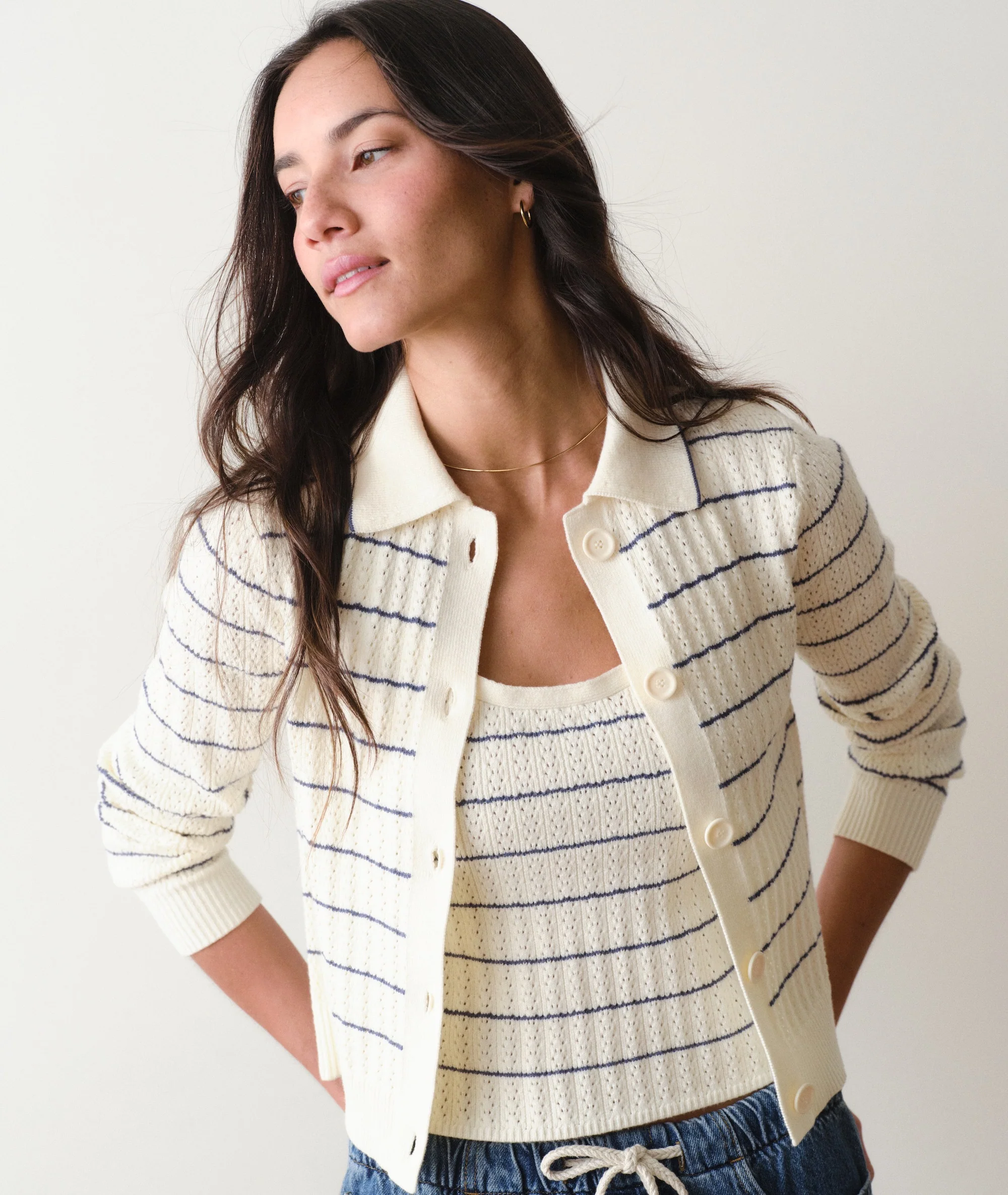 Eva Polo Cardigan - Image 5