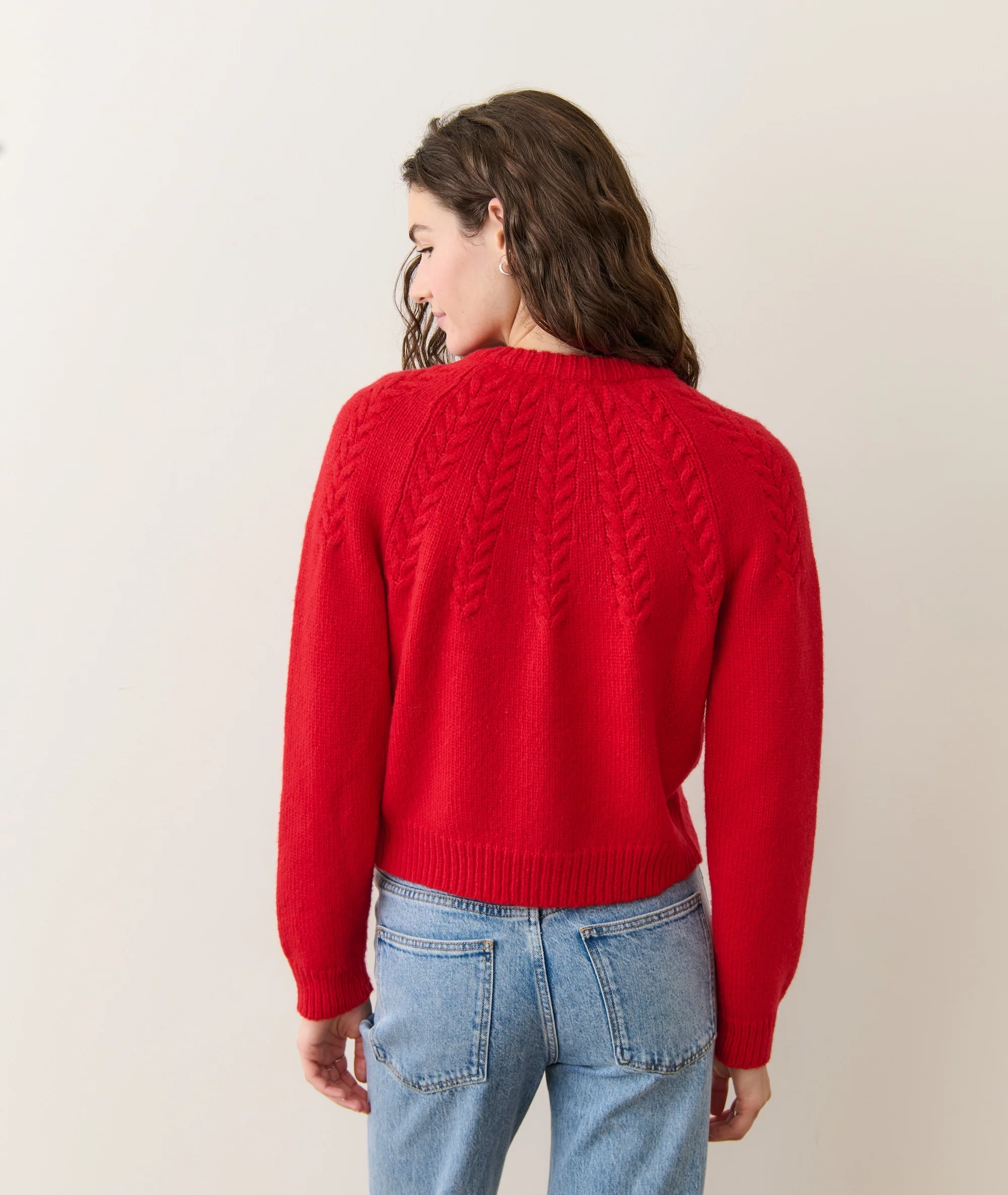 Everly Cable Knit Cardigan - Image 9