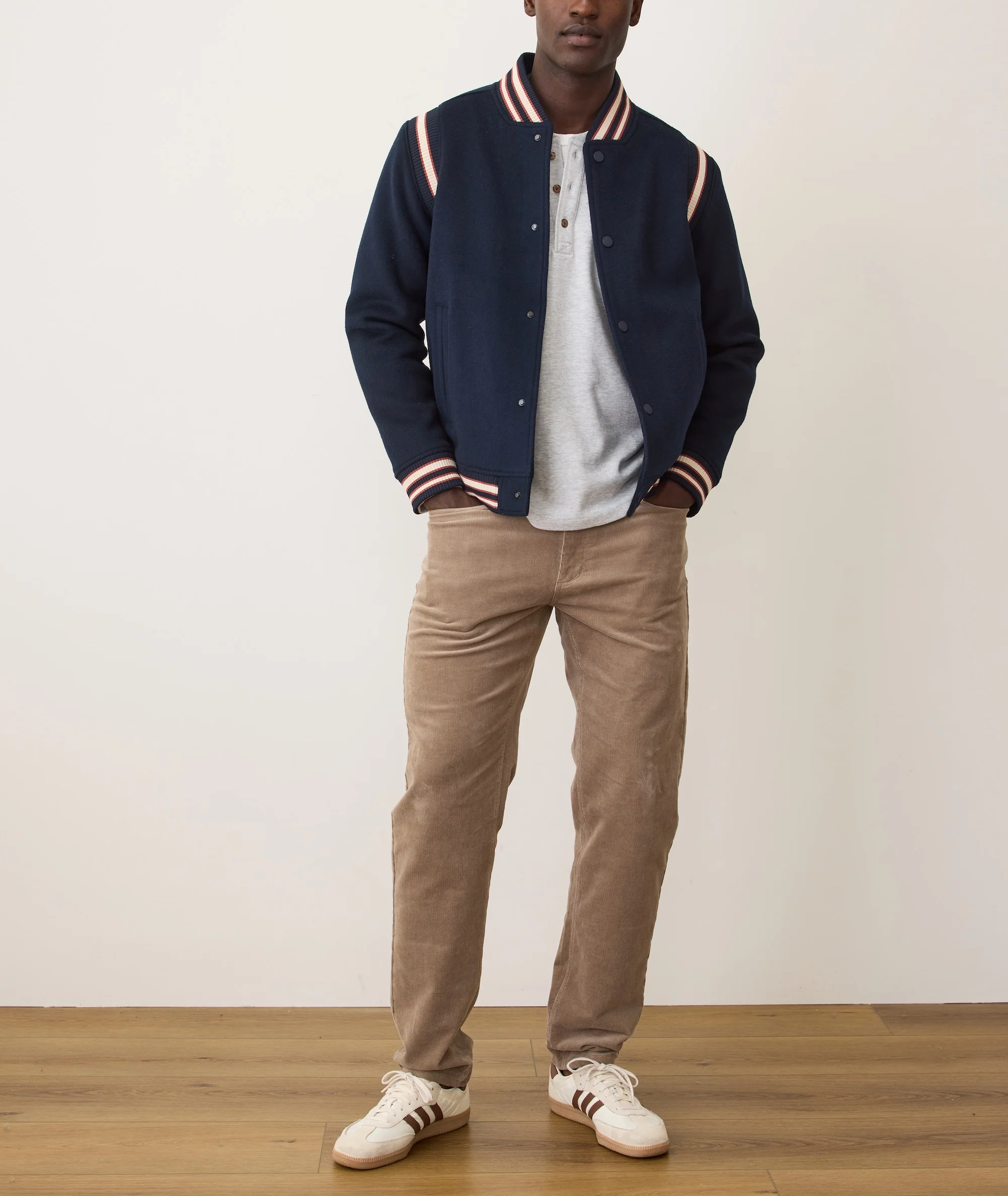 Fields Wool Varsity Jacket - Image 7