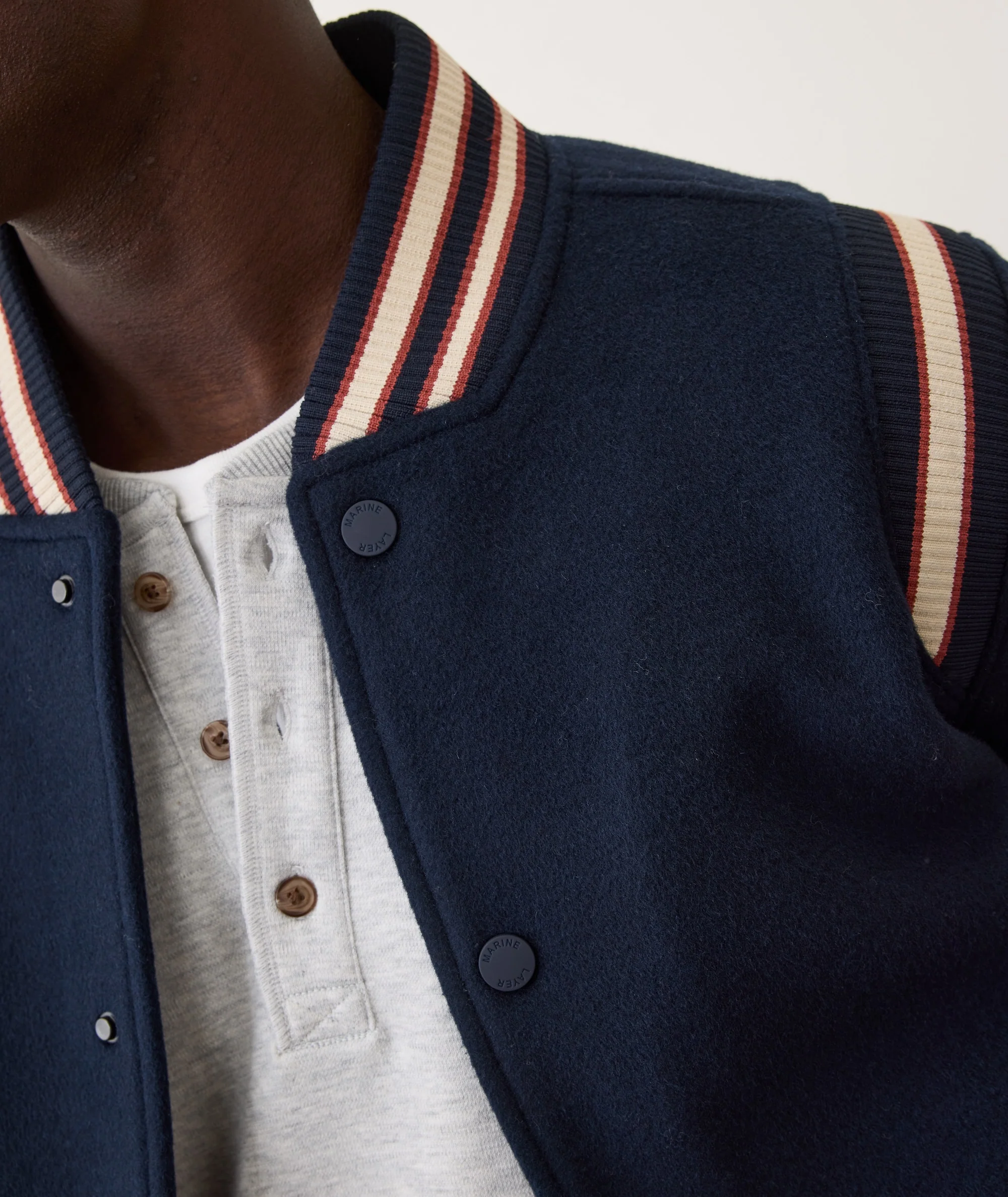 Fields Wool Varsity Jacket - Image 8