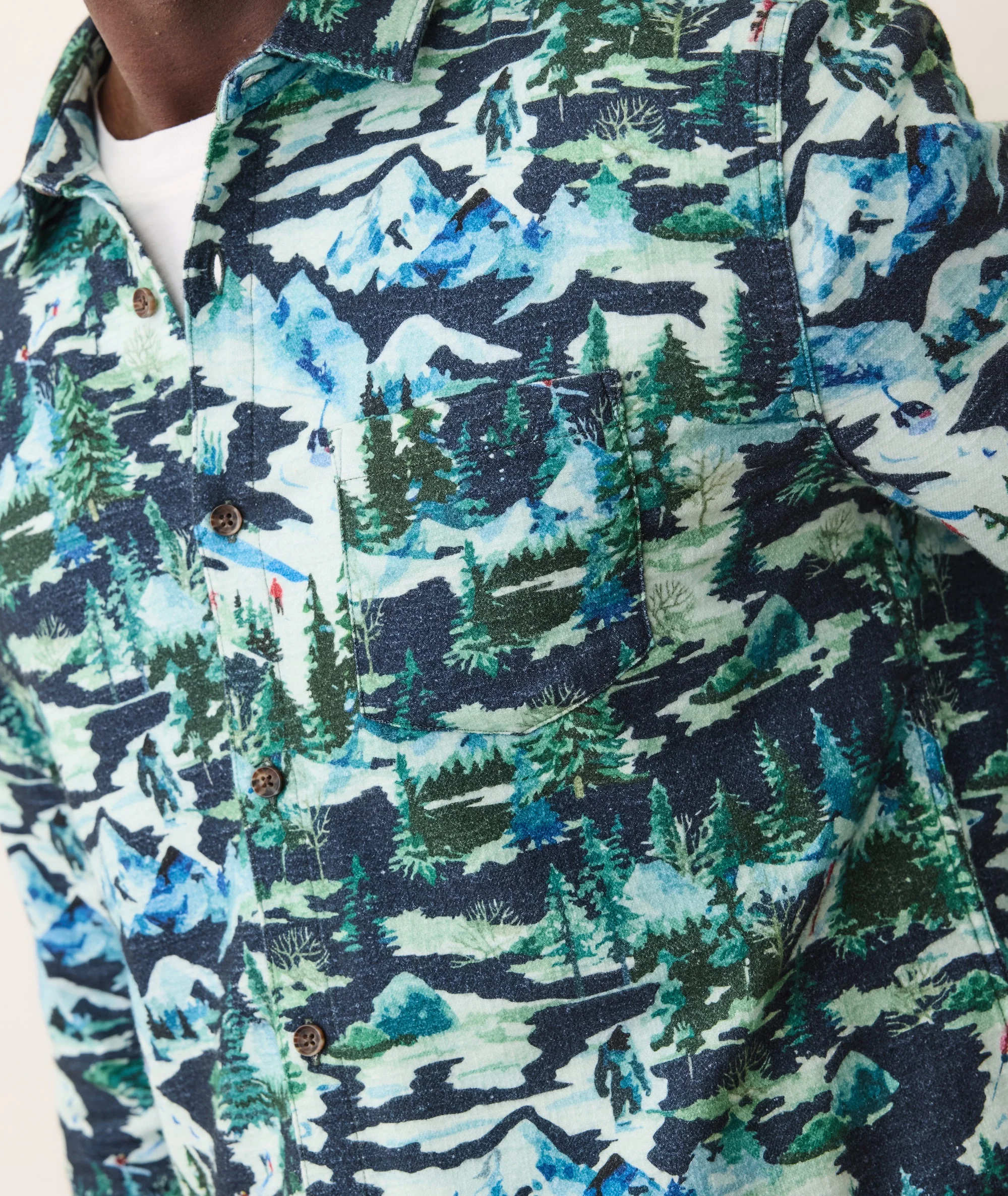 Tahoe Fresh Tracks Flannel Shirt - Image 4