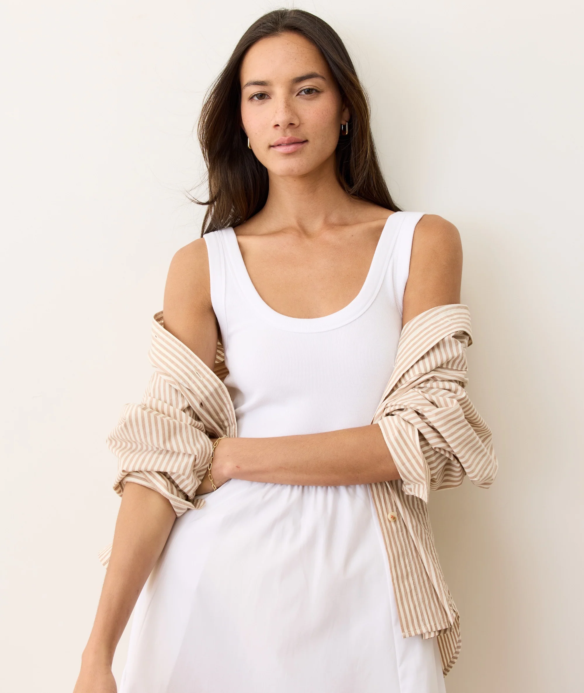 Lexi Rib Poplin Midi Dress - Image 2