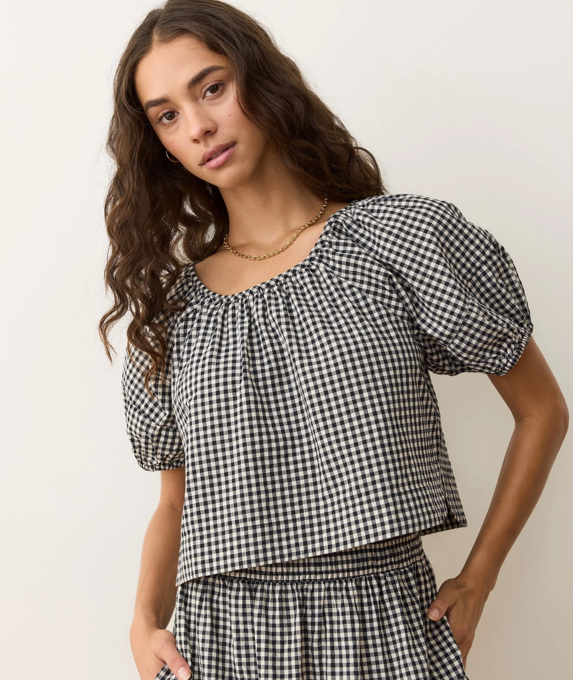 Gia Poplin Blouse - Image 3