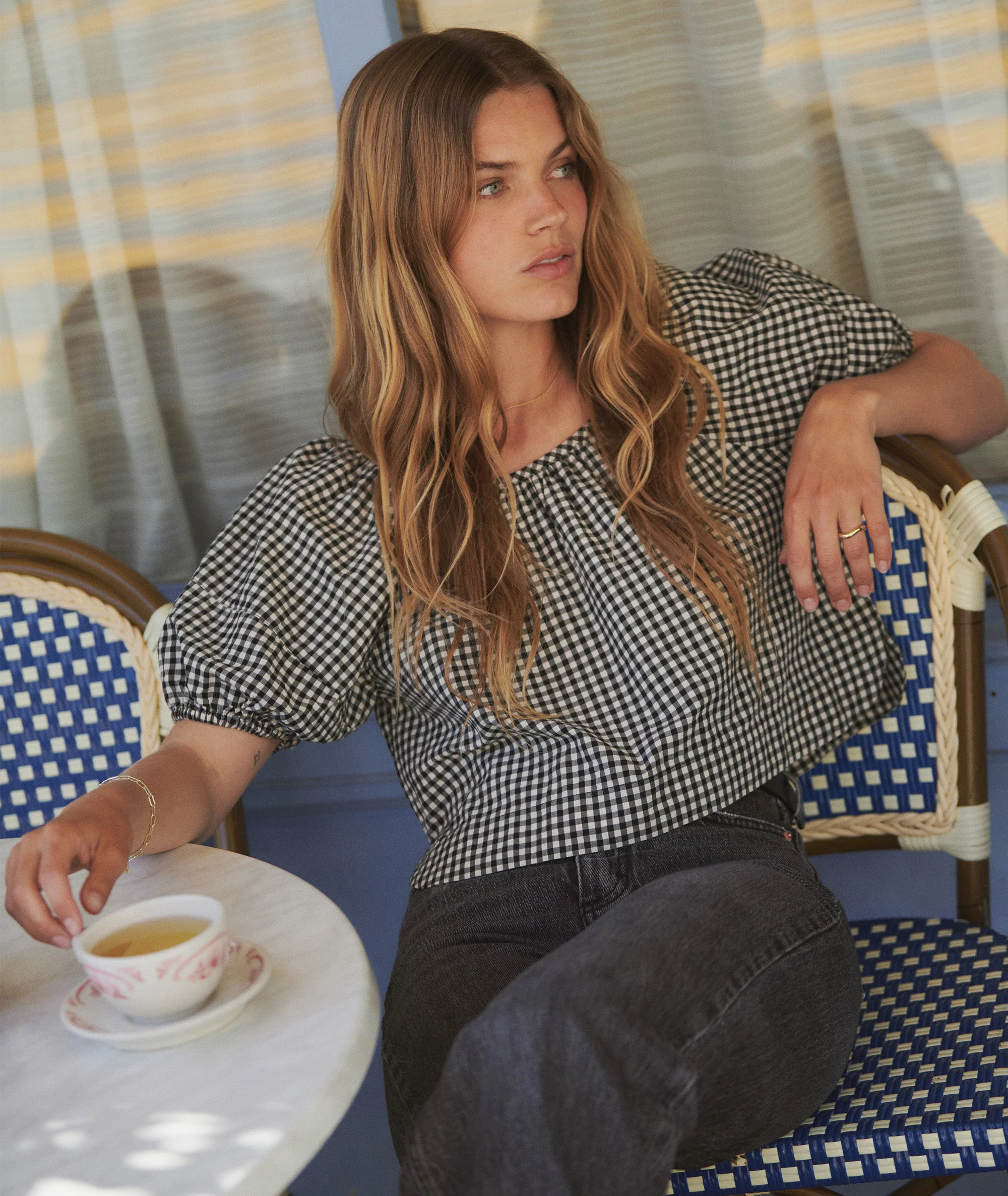 Gia Poplin Blouse - Image 4