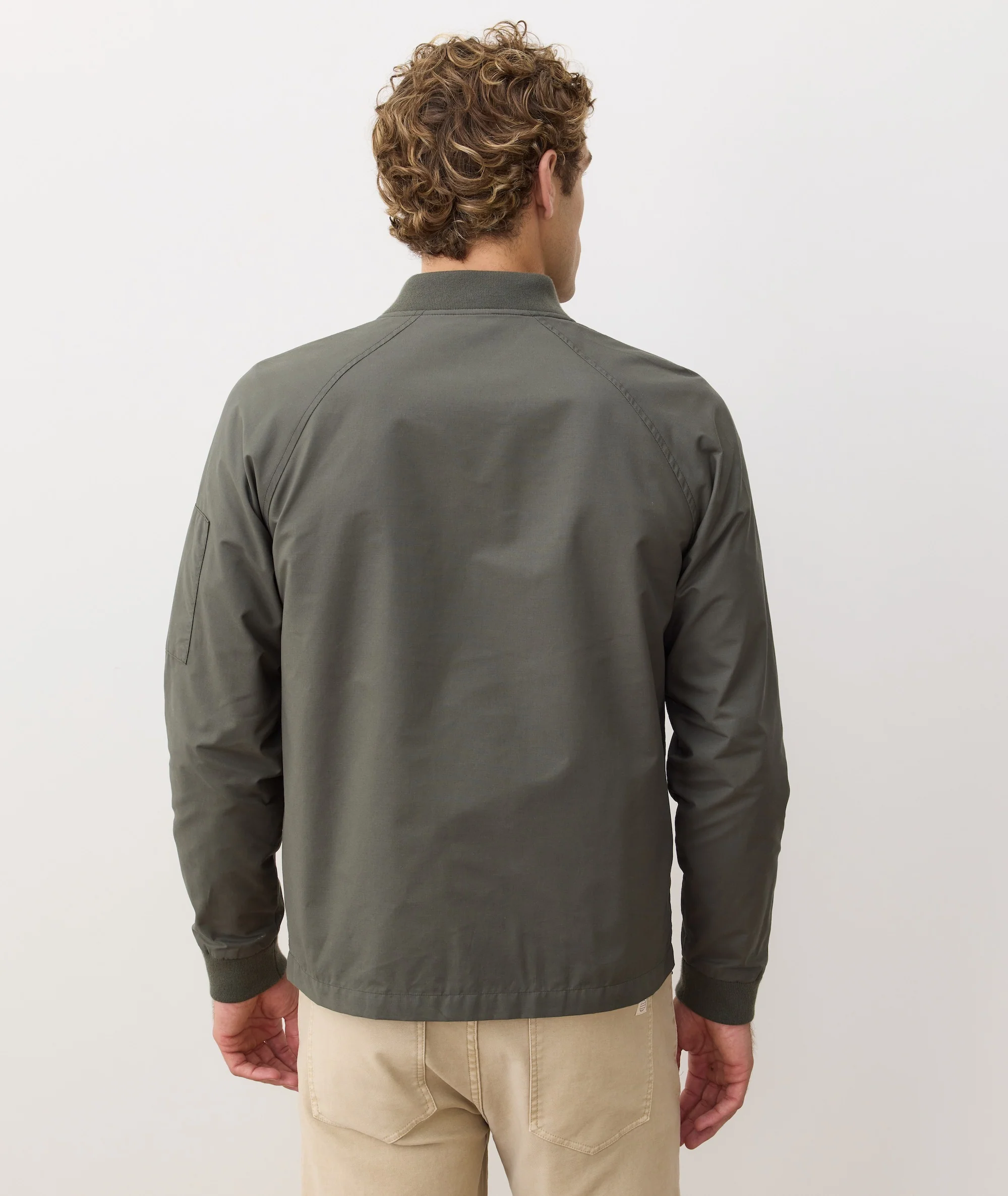 Glenn Wax Canvas Bomber - Image 6