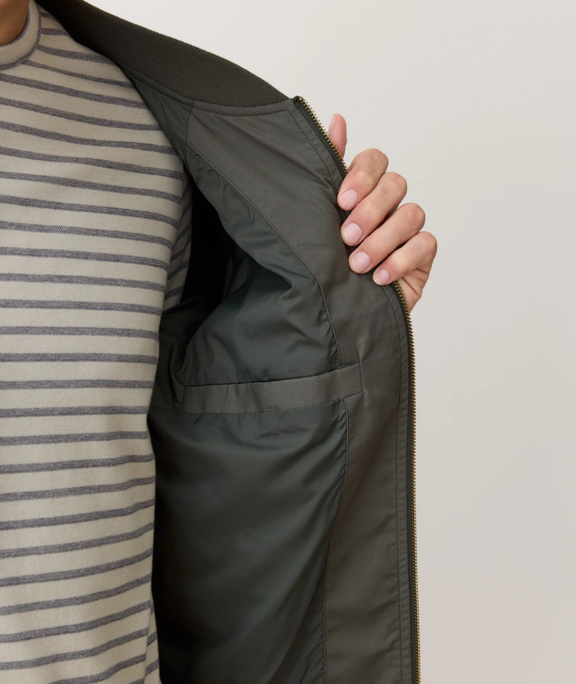 Glenn Wax Canvas Bomber - Image 8
