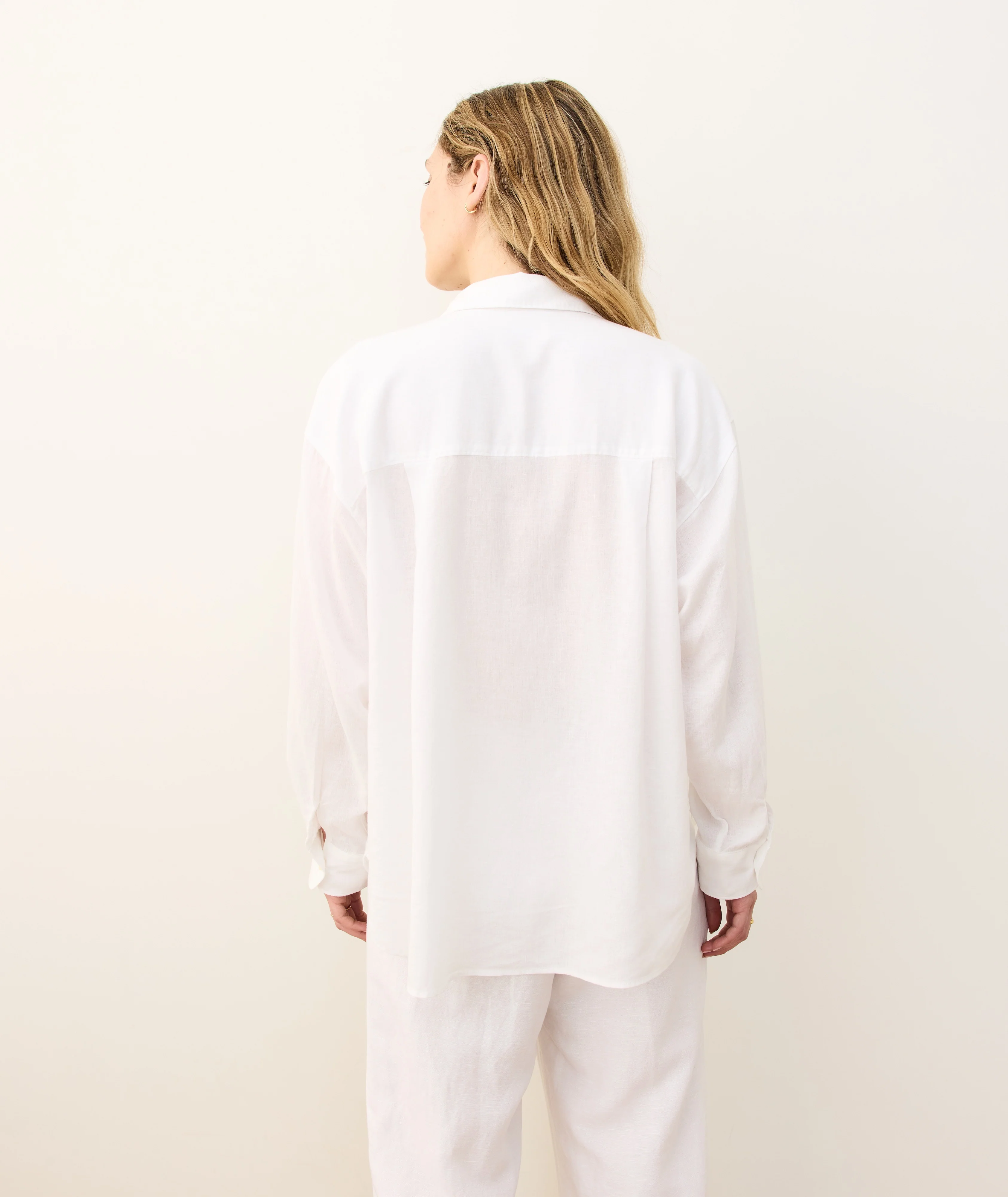 Gracey Oversized Linen Shirt - Image 5