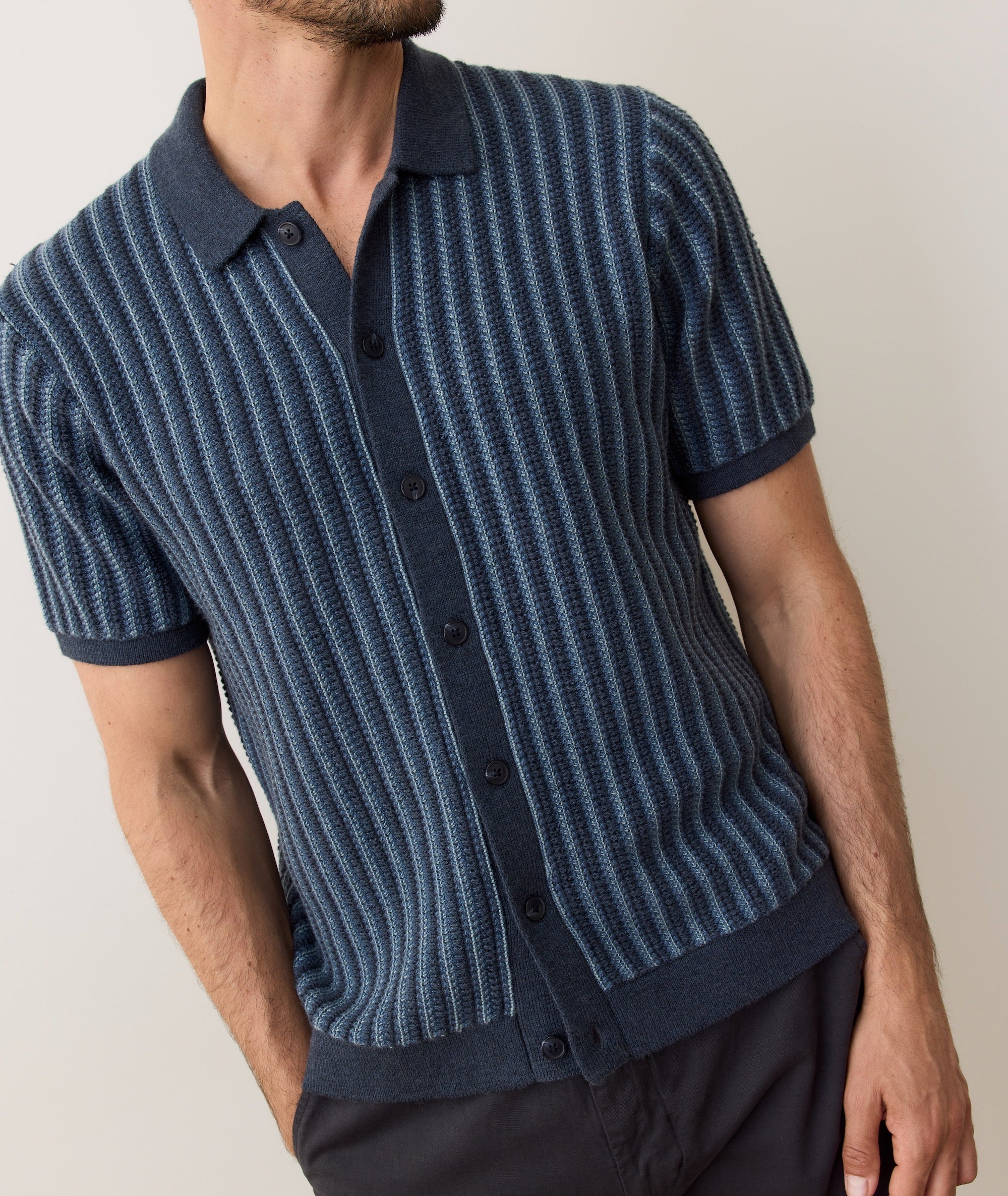 Graham Sweater Button Down - Image 2
