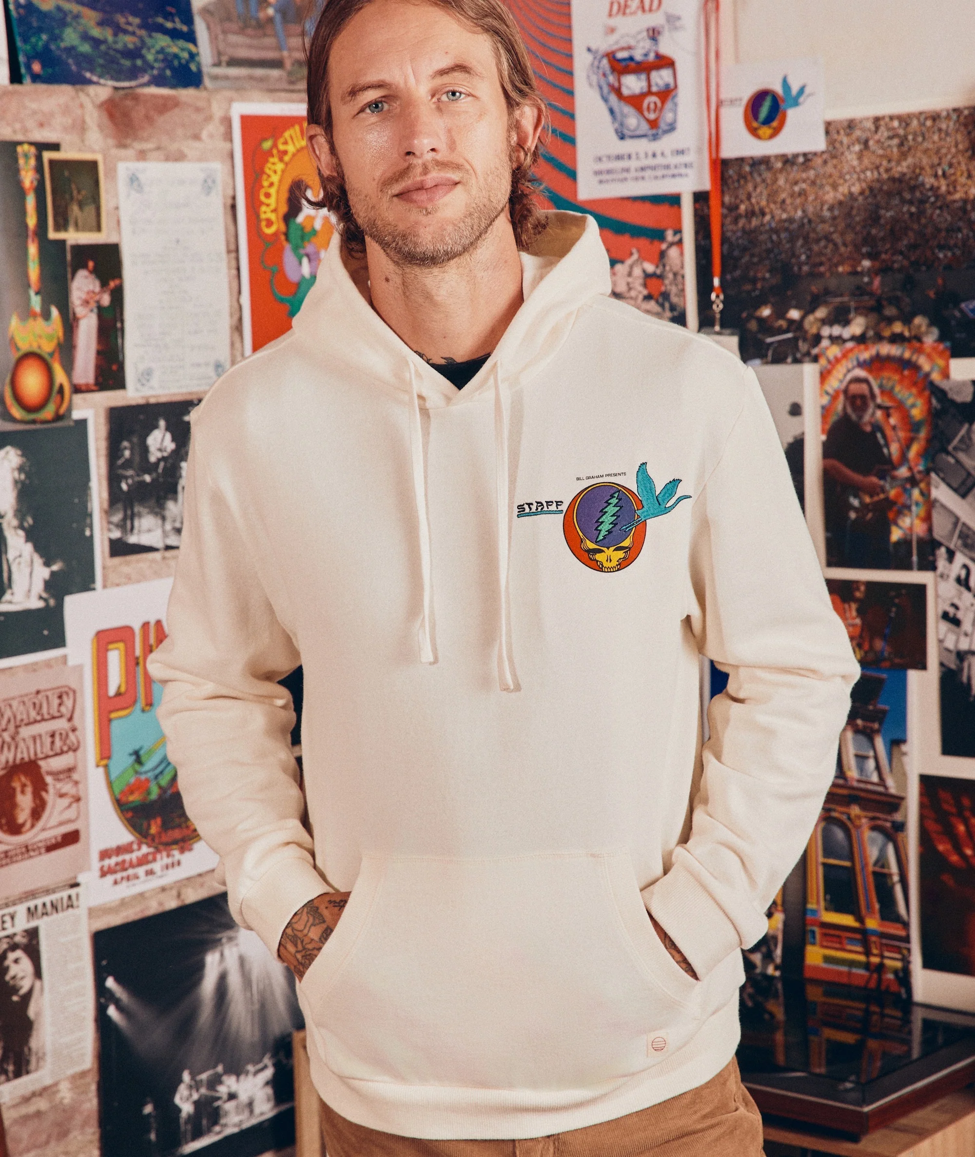 Grateful Dead Shoreline Amphitheatre Unisex Hoodie - Image 3