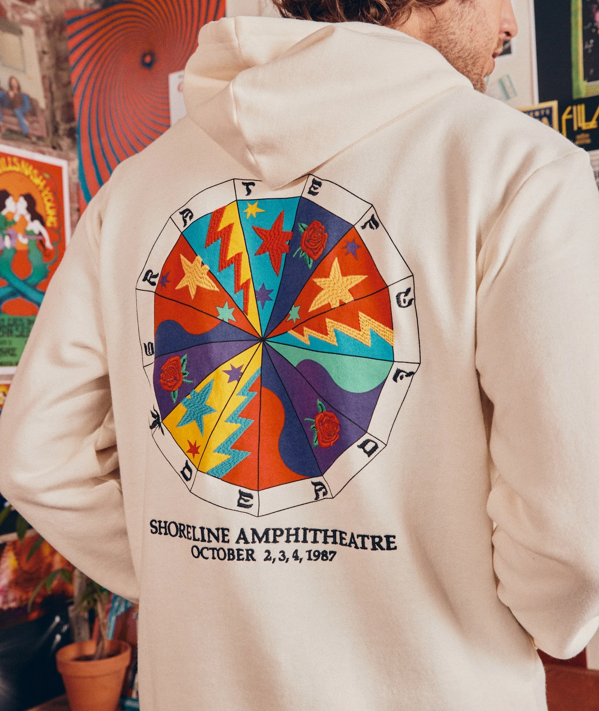Grateful Dead Shoreline Amphitheatre Unisex Hoodie - Image 6