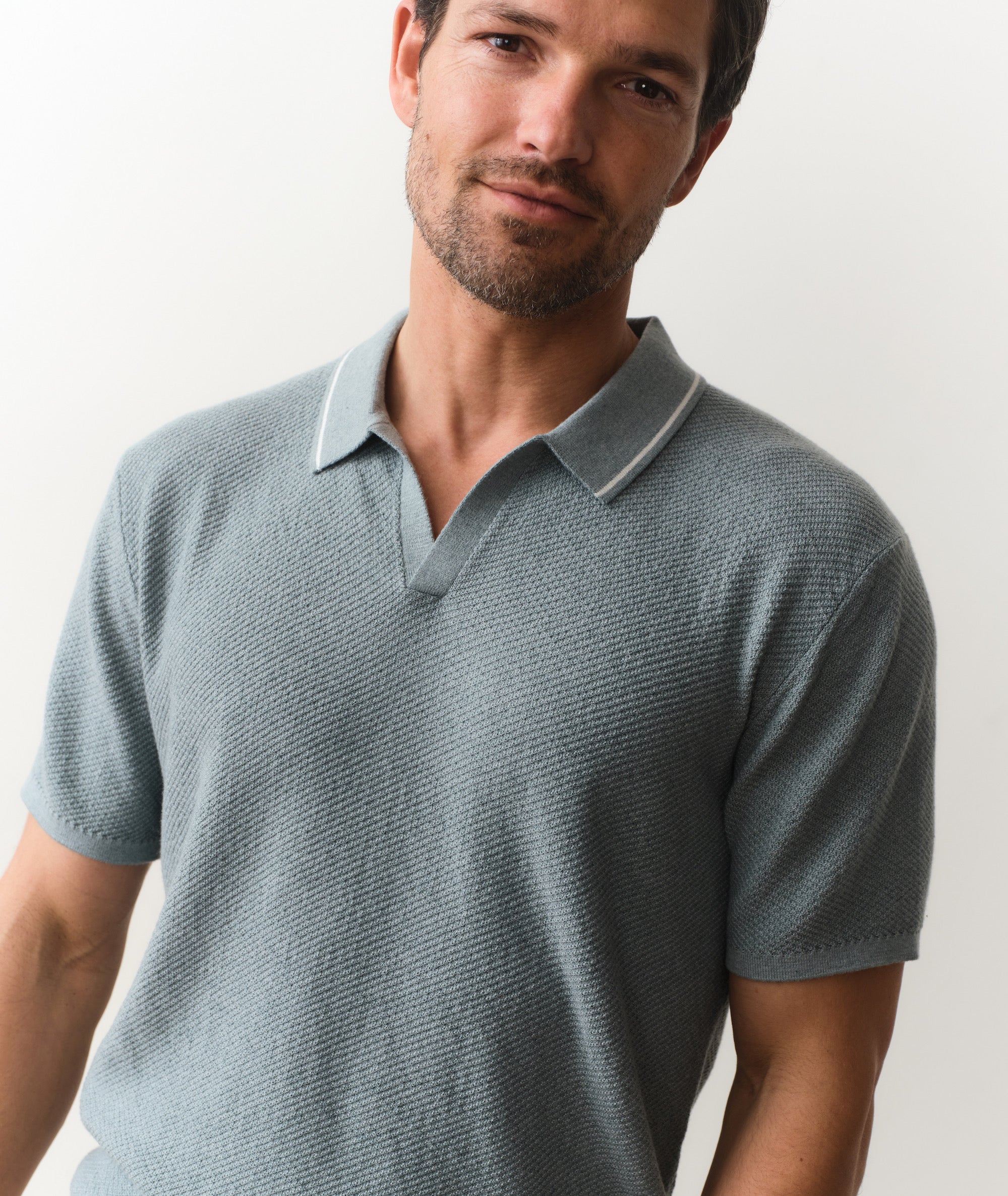 Greyson Sweater Polo - Image 4