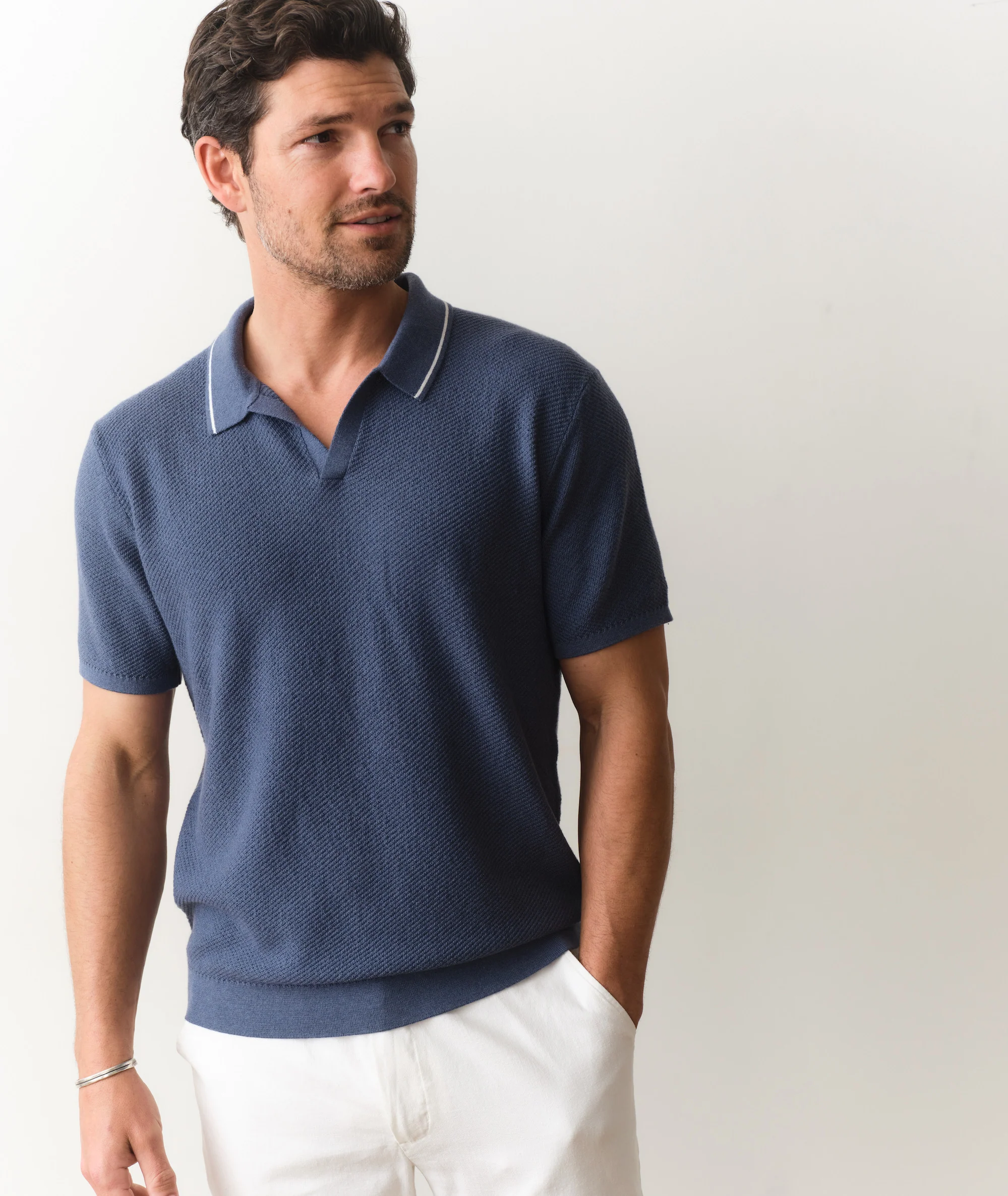 Greyson Sweater Polo - Image 2
