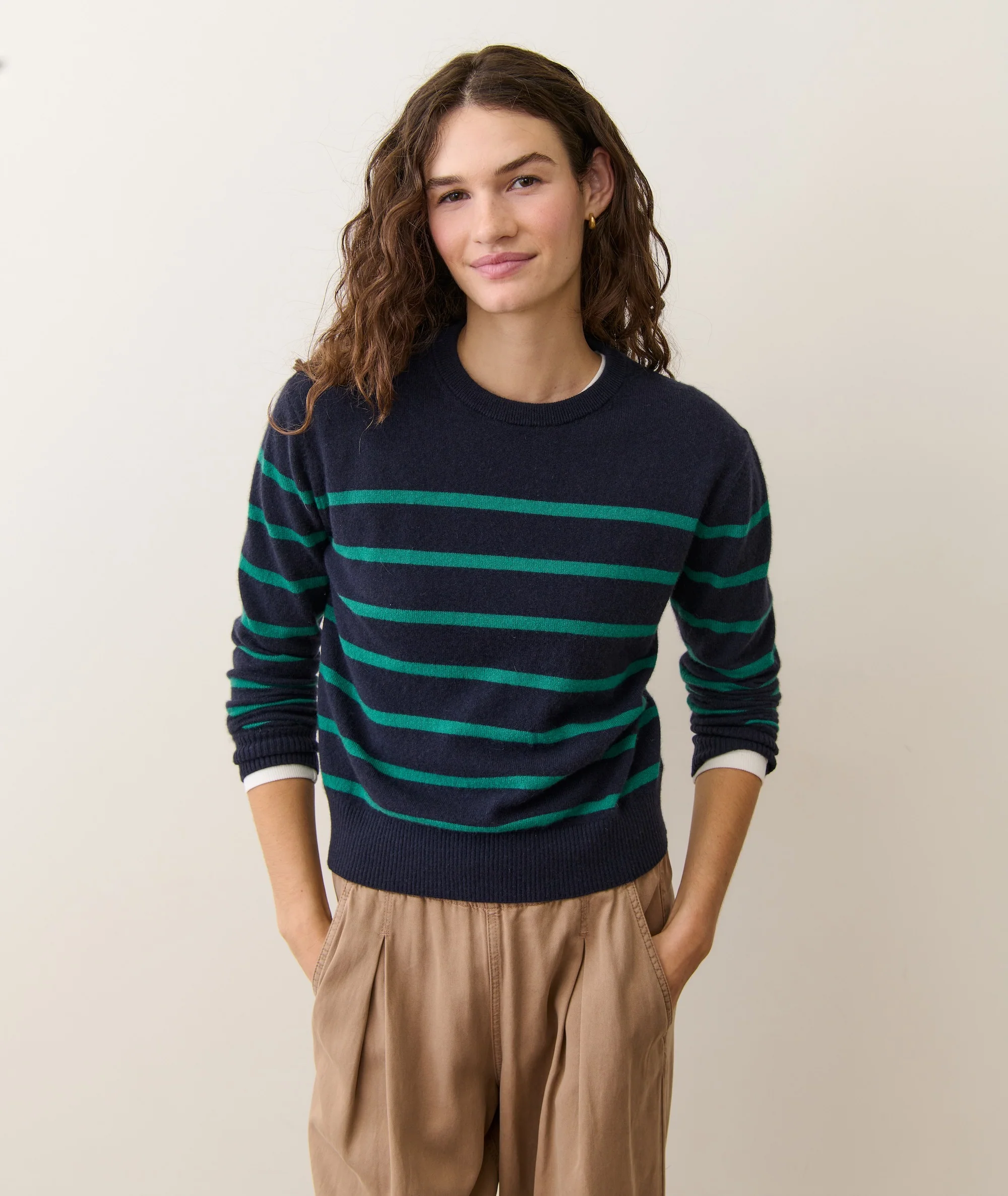 Harper Cashmere Crewneck - Image 2