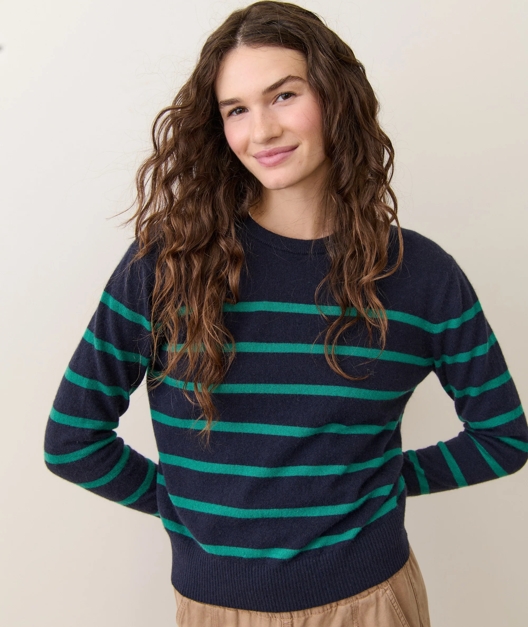 Harper Cashmere Crewneck - Image 3