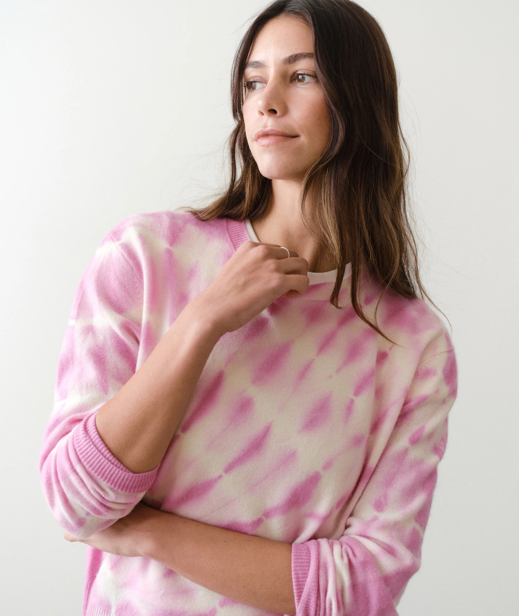 Harper Cashmere Tie Dye Sweater - Image 4