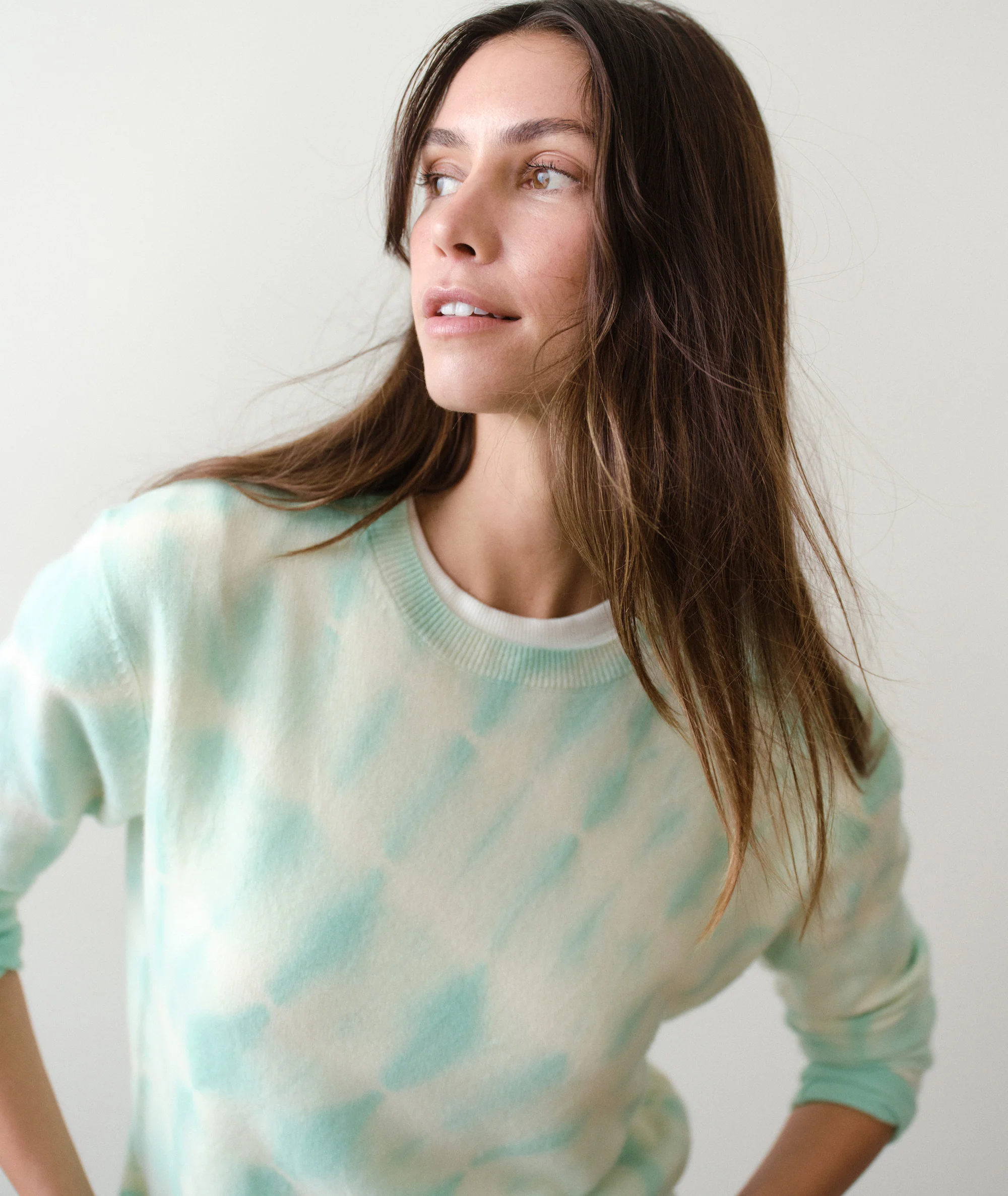 Harper Cashmere Tie Dye Sweater - Image 4
