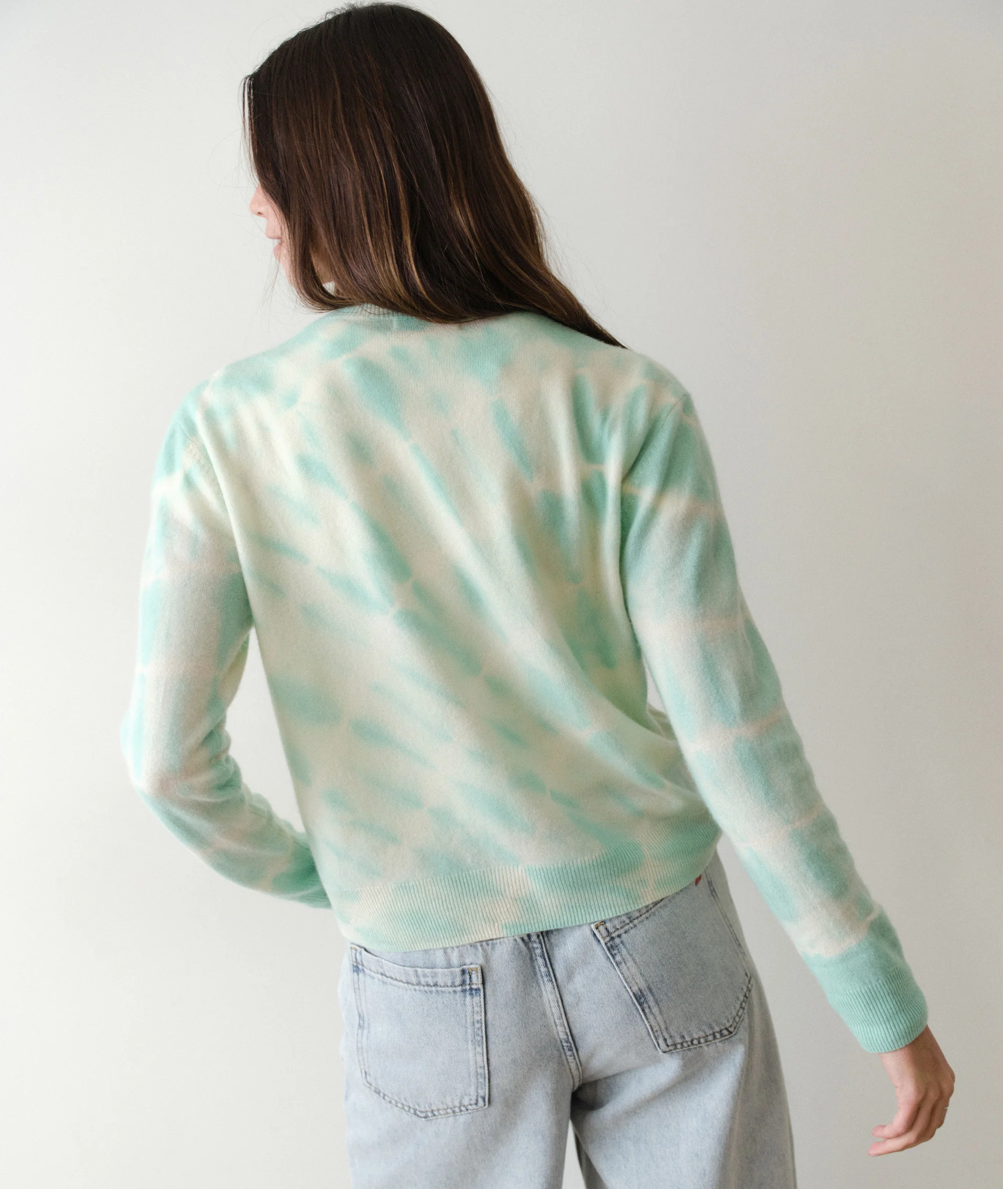 Harper Cashmere Tie Dye Sweater - Image 6