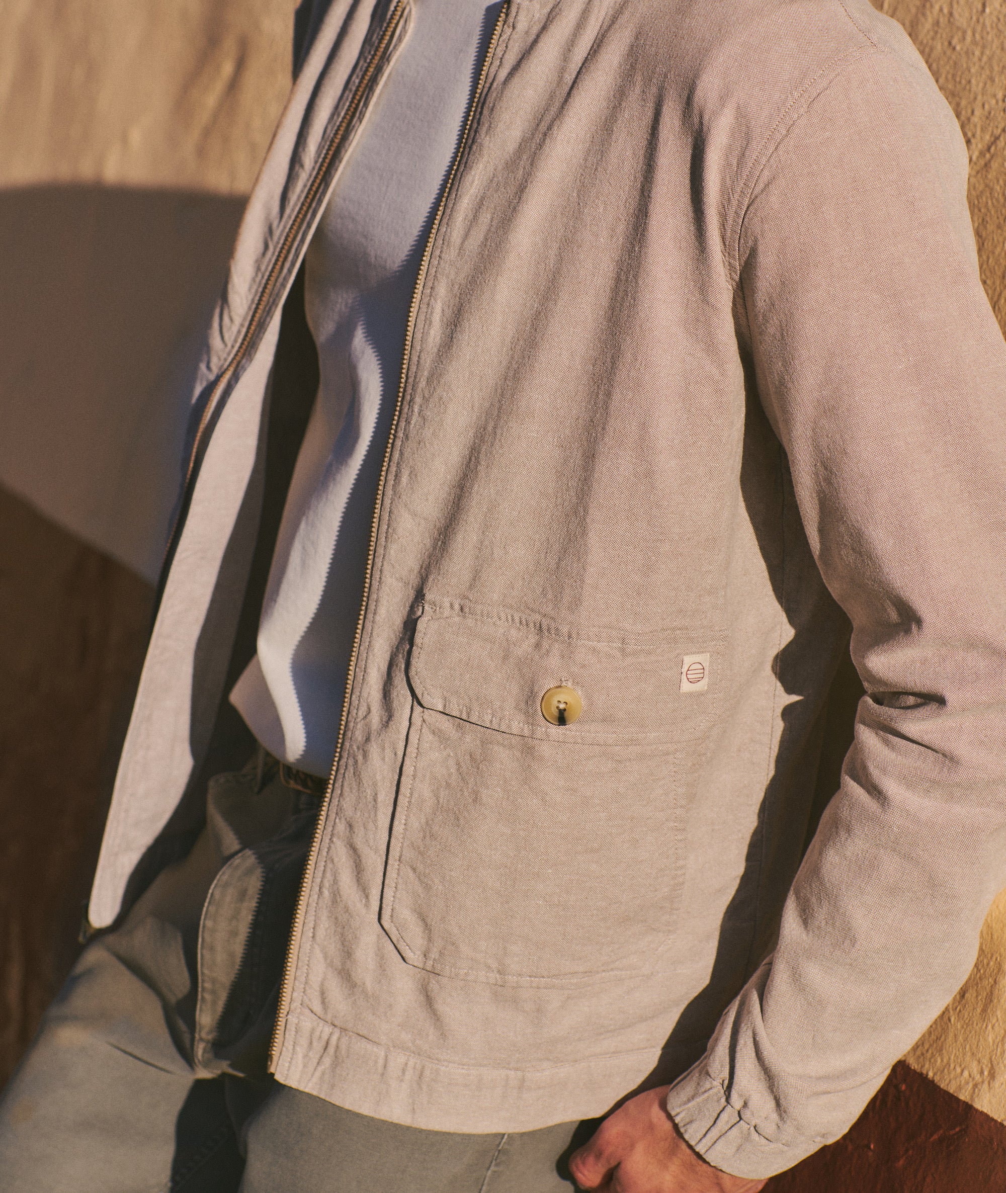 Hemp Bomber Jacket - Image 7