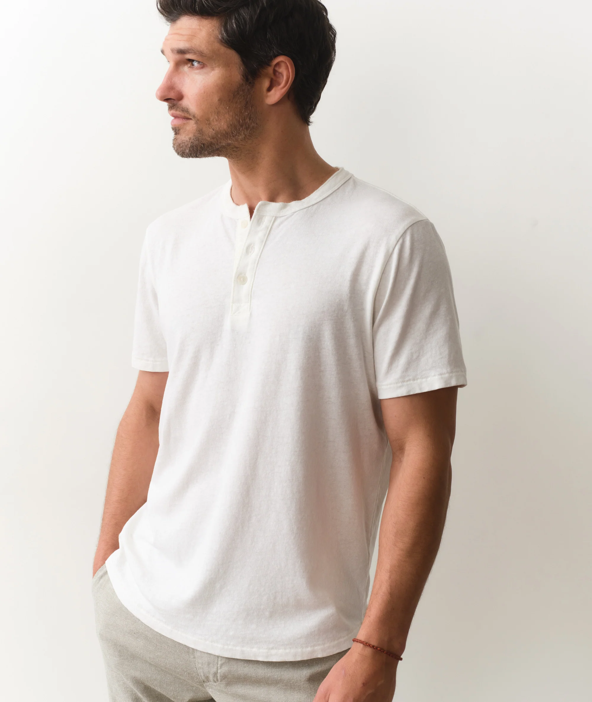Hemp Cotton Henley - Image 3