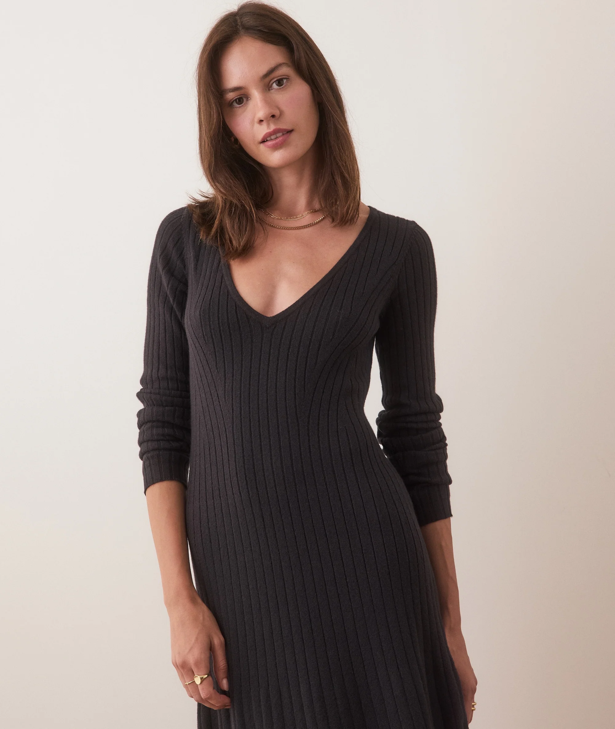 Jade Midi Sweater Dress - Image 2